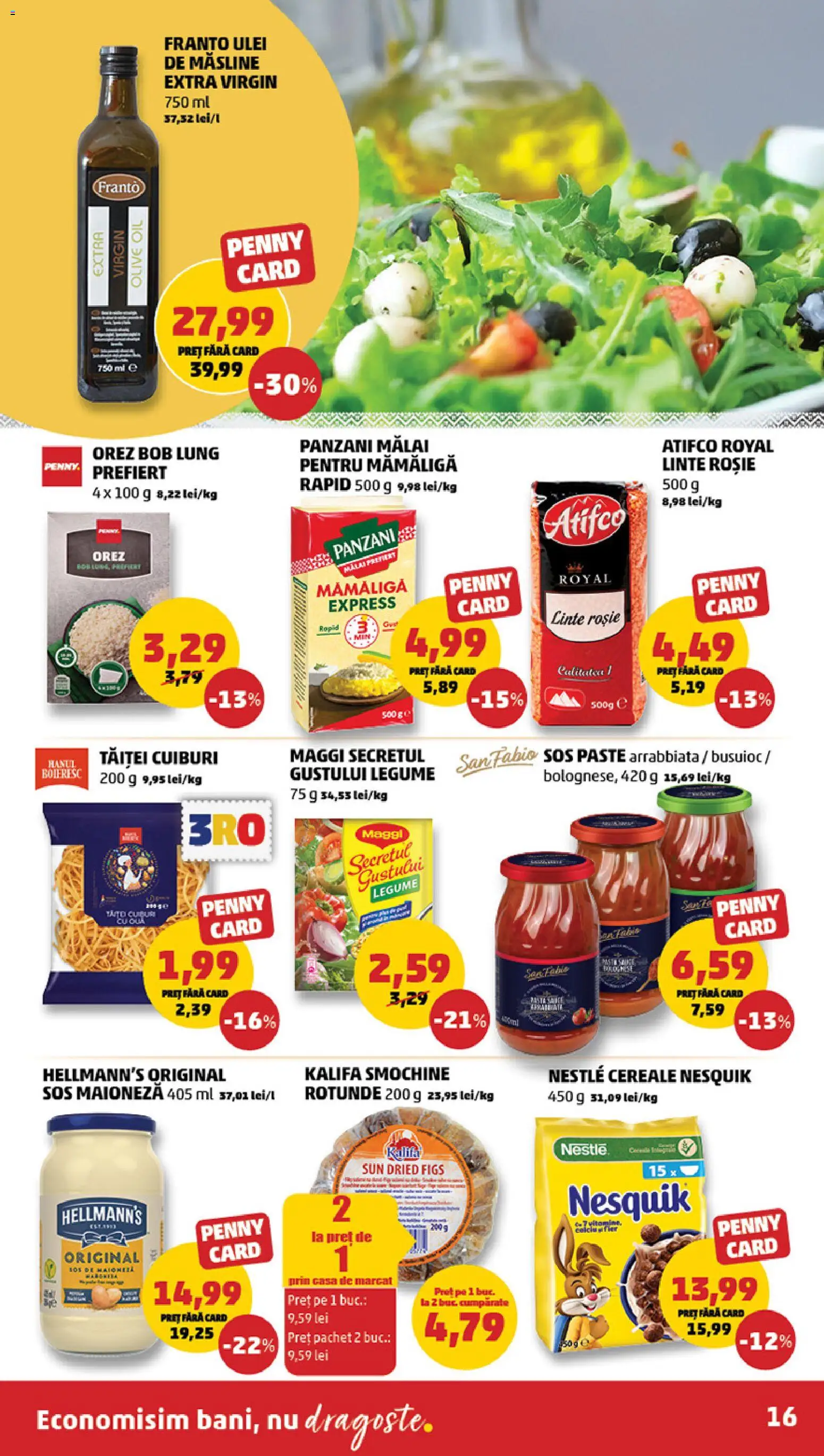 Catalog PENNY Market 10 - 15 Iunie 2026 | Pagina 16 | Produse: Măsline, Orez, Paste, Legume