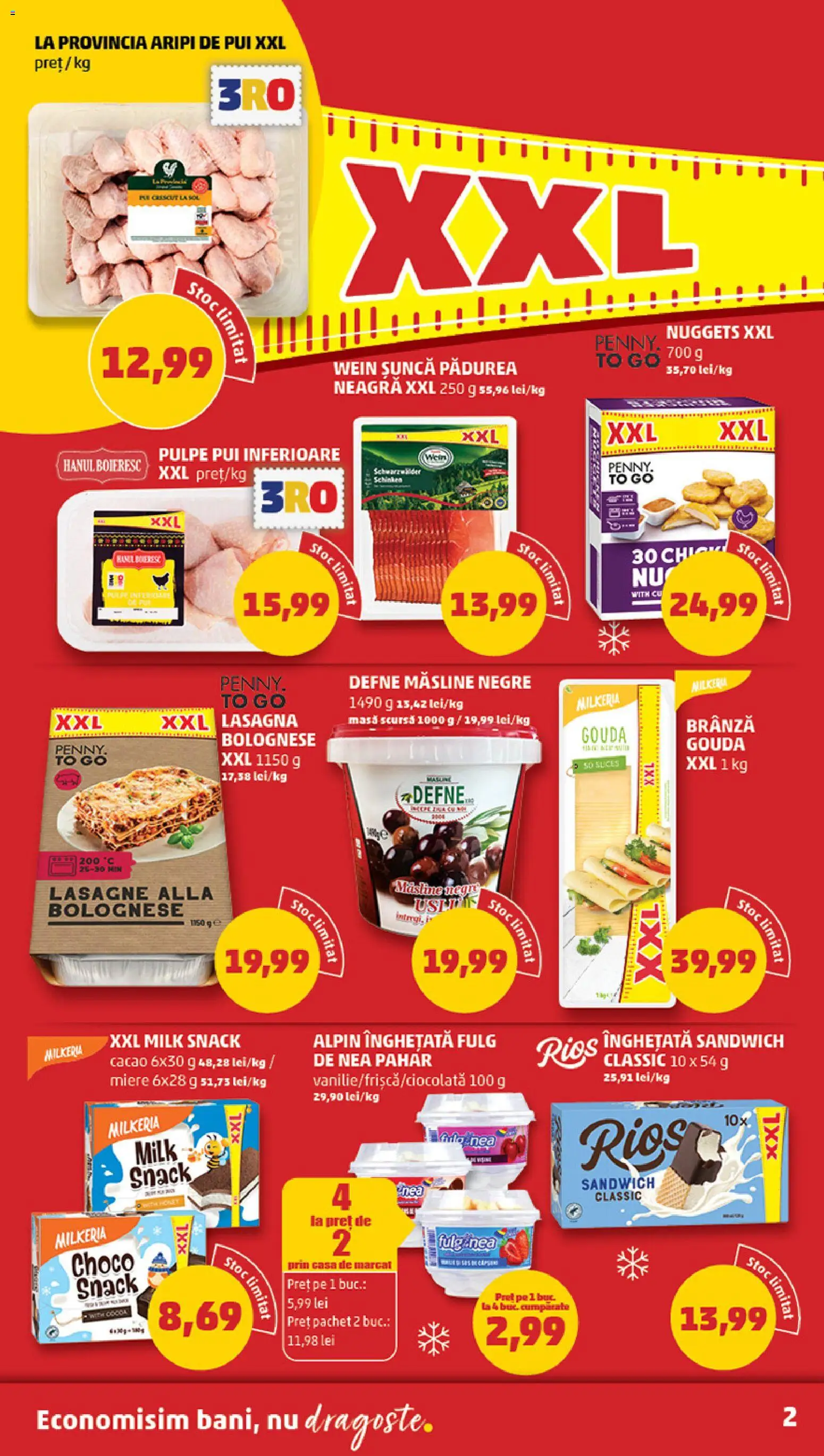 Catalog PENNY Market 10 - 15 Iunie 2026 | Pagina 2 | Produse: Hijyenik ped, Măsline, Brânză, Gouda