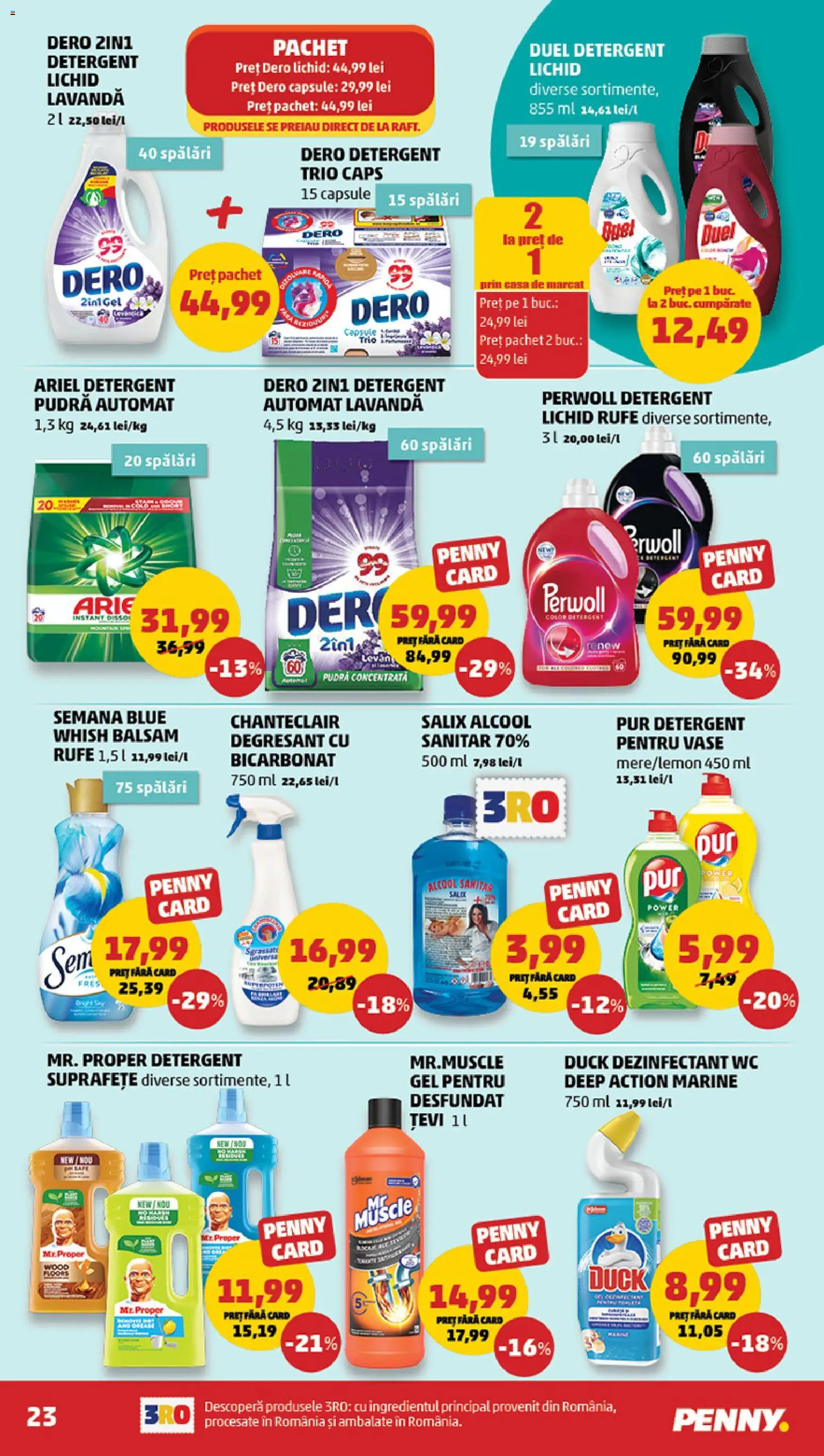 Catalog PENNY Market 10 - 15 Iunie 2026 | Pagina 23 | Produse: Kedi Ödül Oyuncakları, Pudră, Balsam, Detergent