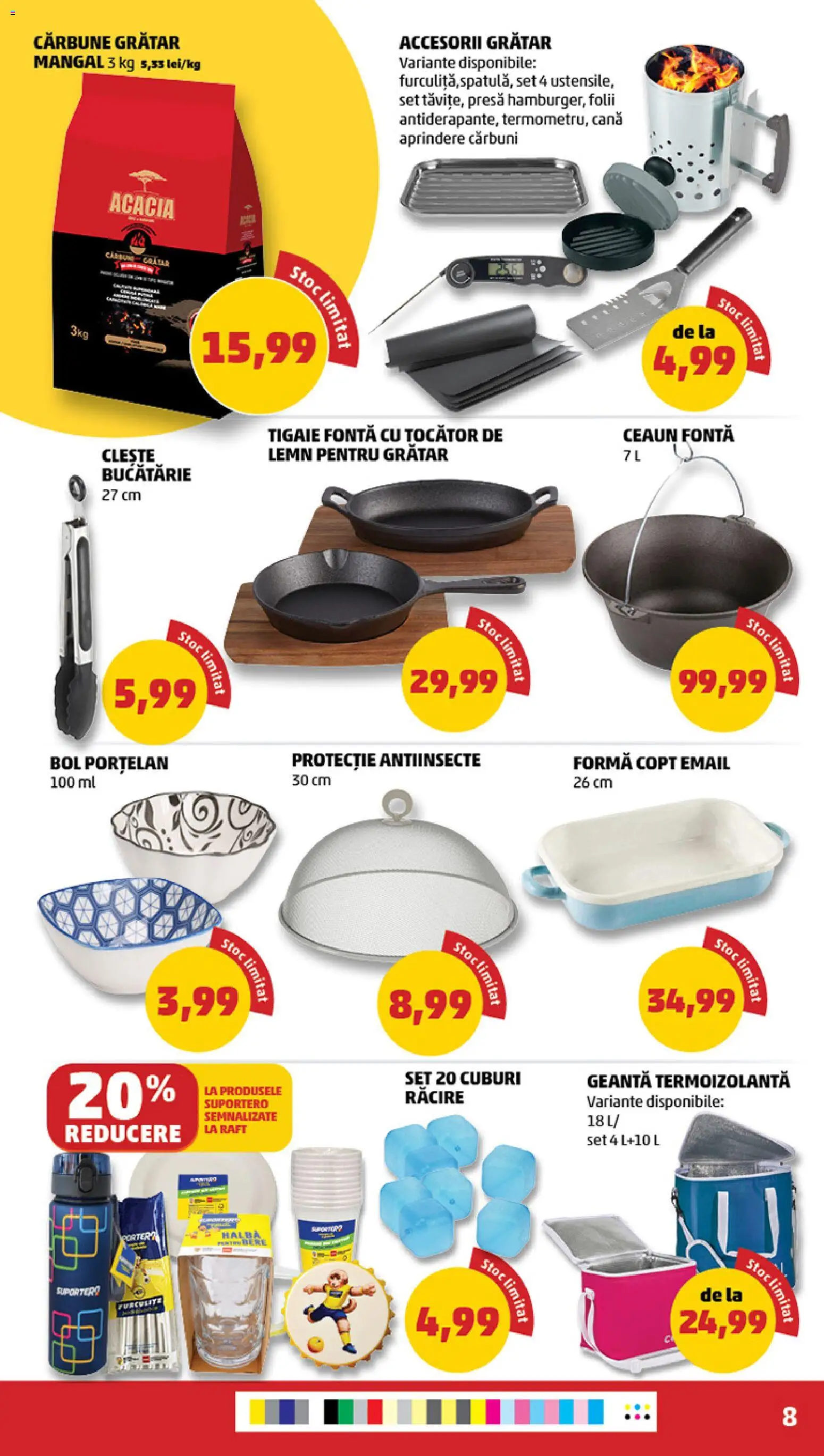 Catalog PENNY Market 10 - 15 Iunie 2026 | Pagina 8 | Produse: Geantă, Grătar, Raft, Tocător