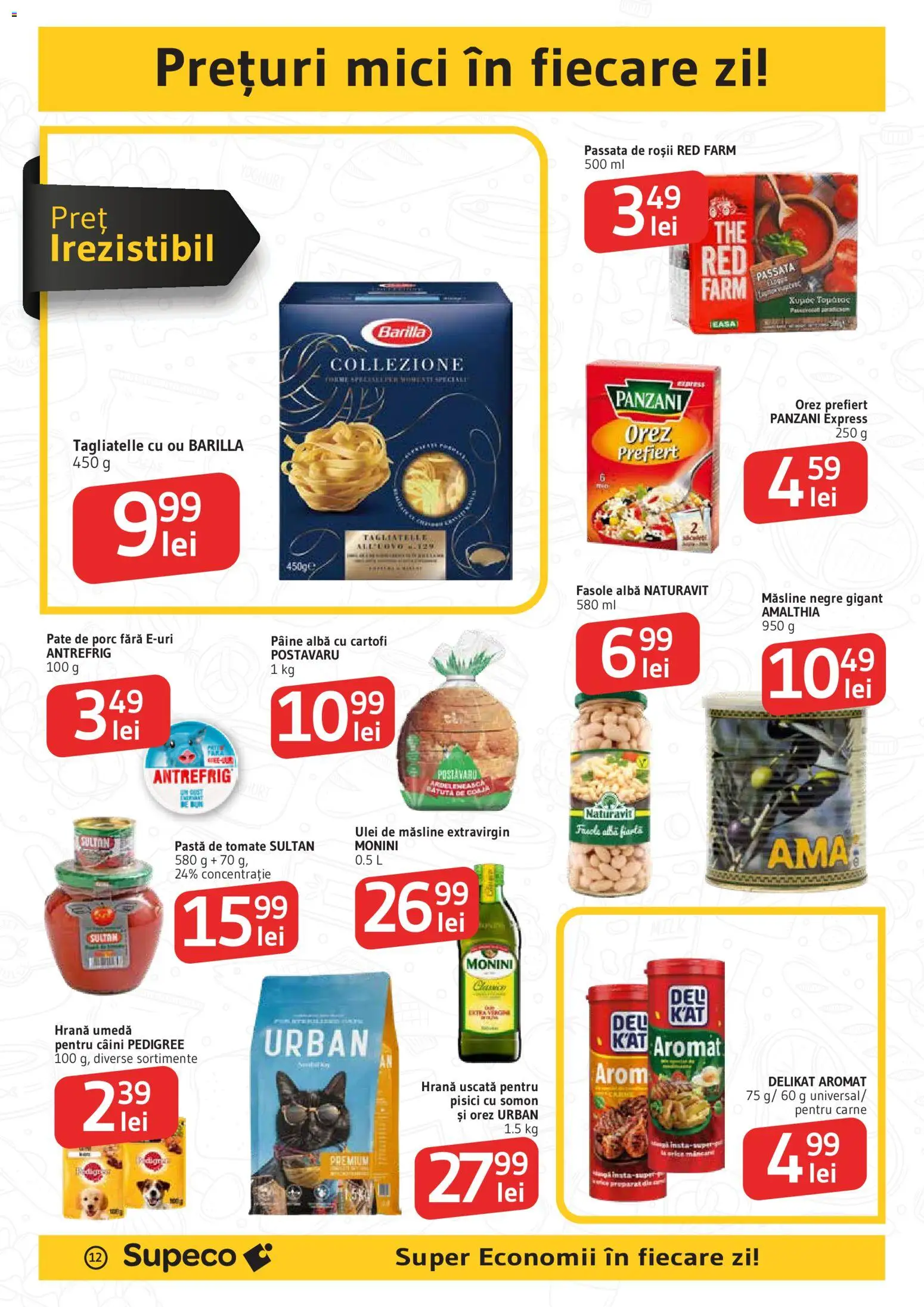 Catalog Supeco 11 - 23 Iunie 2026 | Pagina 12 | Produse: Hijyenik ped, Ulei, Roșii, Orez