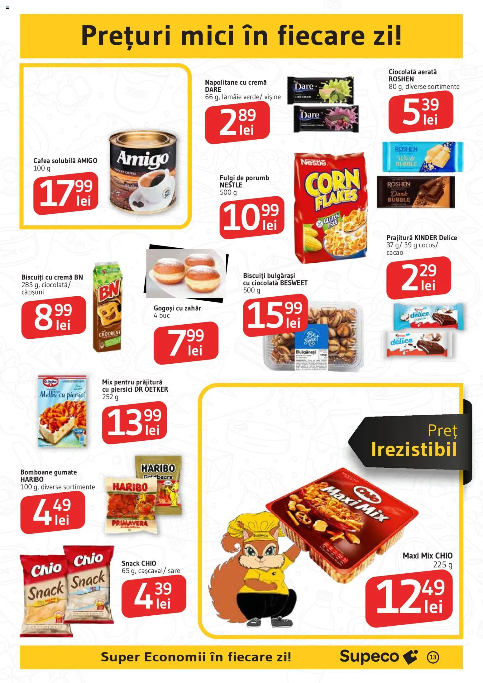 Catalog Supeco 11 - 23 Iunie 2026 | Pagina 13 | Produse: Gogoși, Căpșuni, Porumb, Zahăr