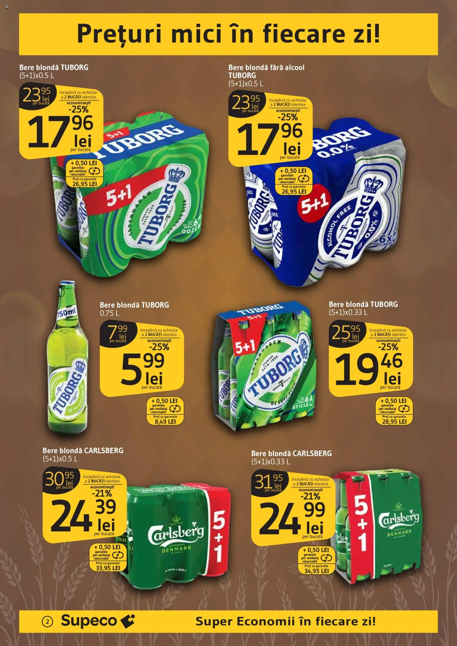 Catalog Supeco 11 - 23 Iunie 2026 | Pagina 2 | Produse: Mici, Bere