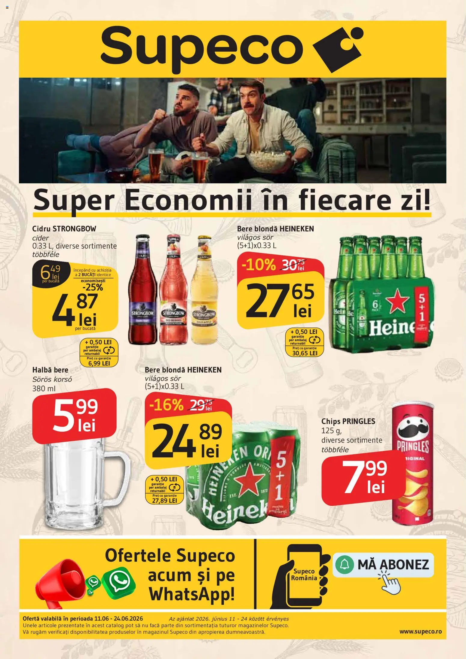 Catalog Supeco 11 - 23 Iunie 2026 | Pagina 1 | Produse: Bere