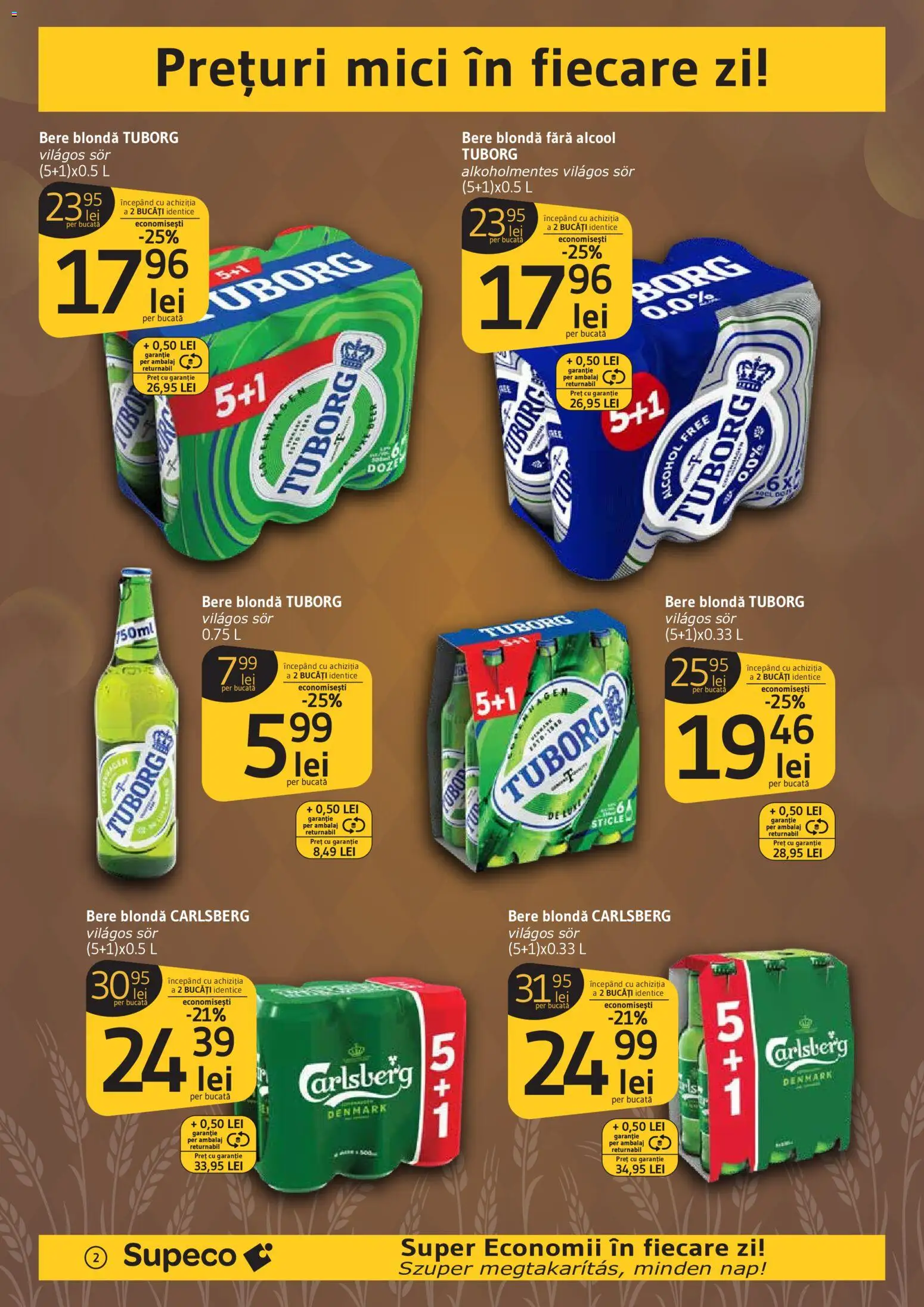 Catalog Supeco 11 - 23 Iunie 2026 | Pagina 2 | Produse: Mici, Bere