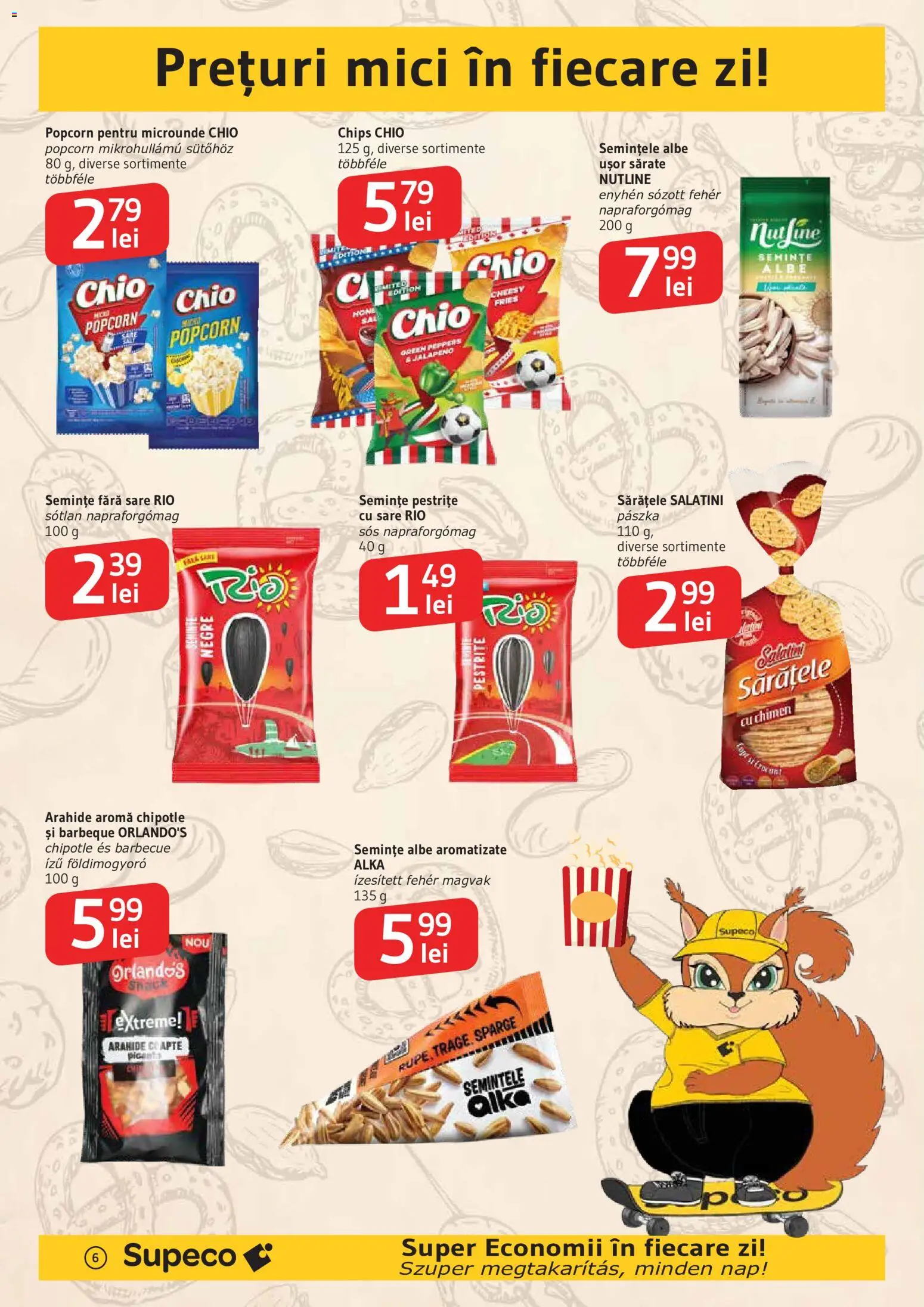 Catalog Supeco 11 - 23 Iunie 2026 | Pagina 6 | Produse: Arahide, Semințe, Sos, Sare
