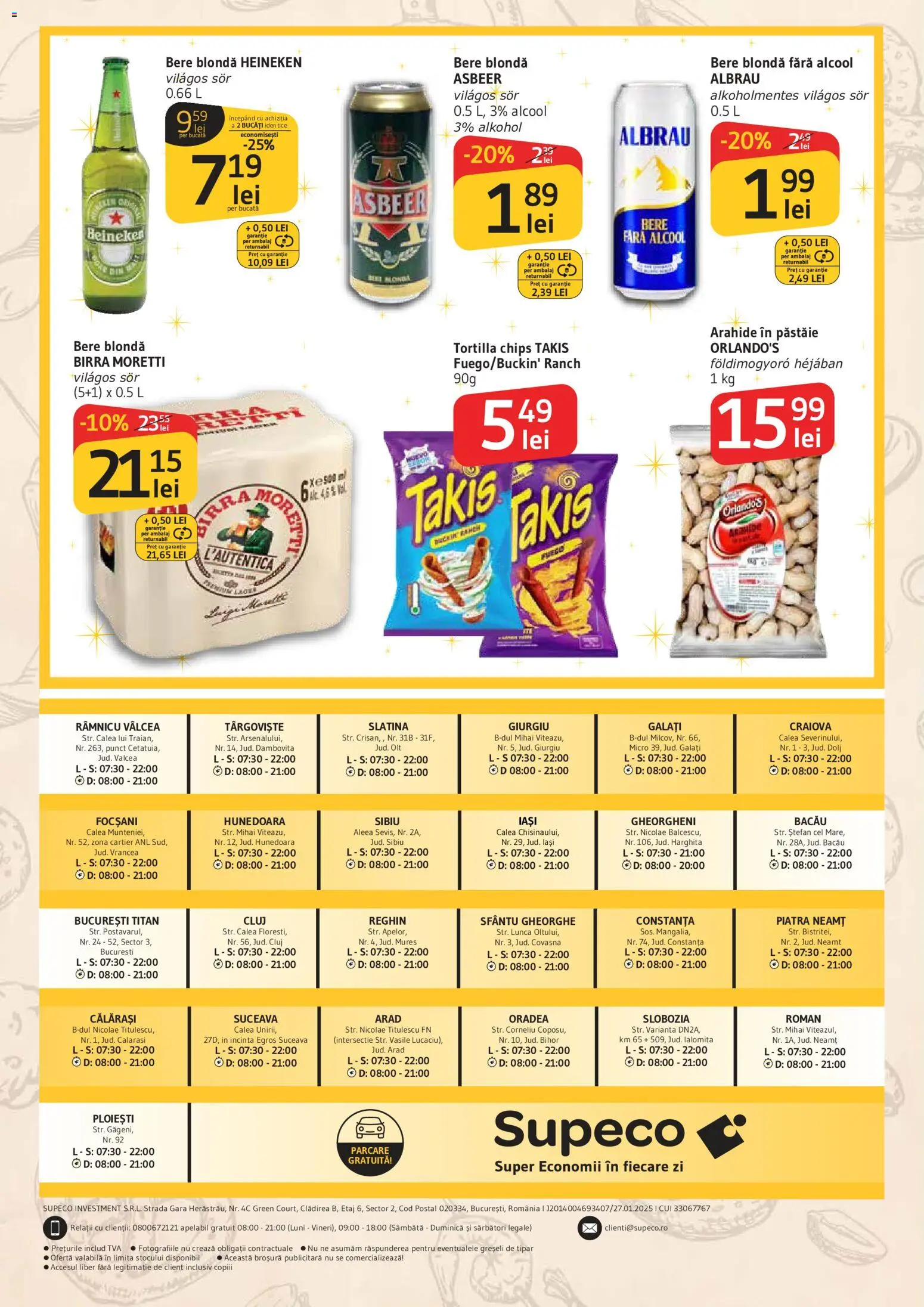 Catalog Supeco 11 - 23 Iunie 2026 | Pagina 8 | Produse: Arahide, Bere