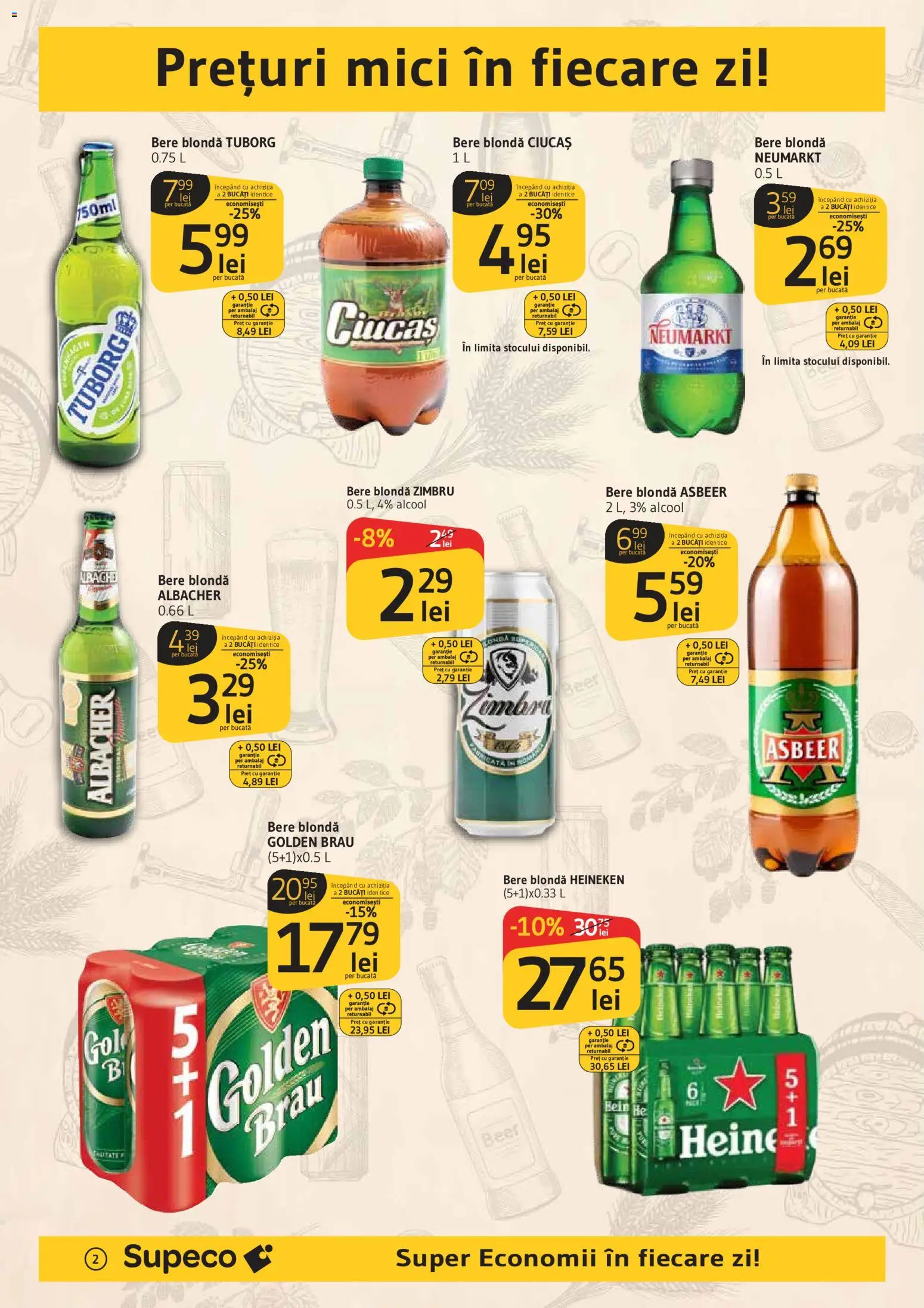 Catalog Supeco 11 - 23 Iunie 2026 | Pagina 2 | Produse: Atıştırmalık, Mici, Bere