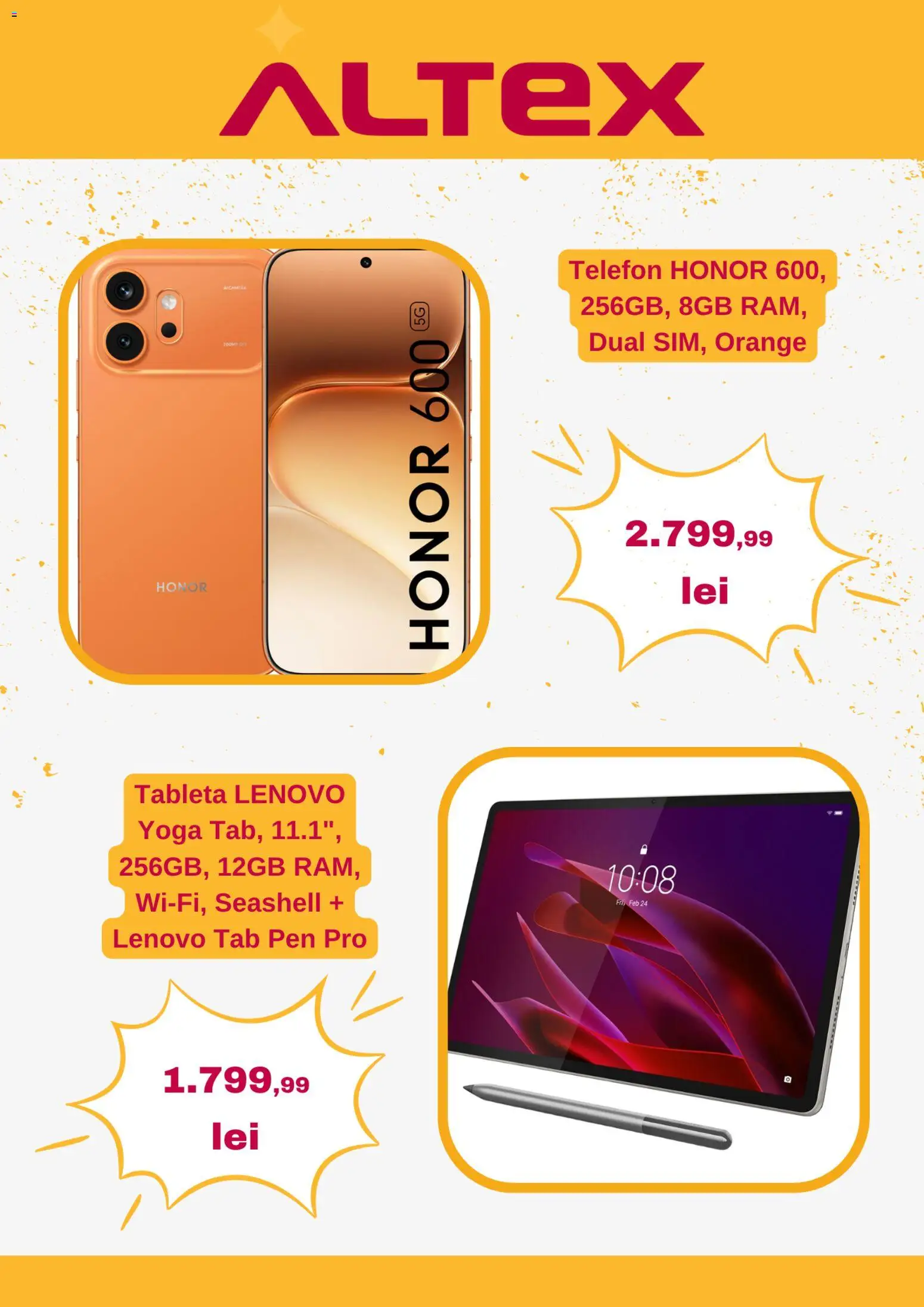 Catalog Altex 11 - 23 Iunie 2026 | Pagina 2 | Produse: Telefon, Tabletă