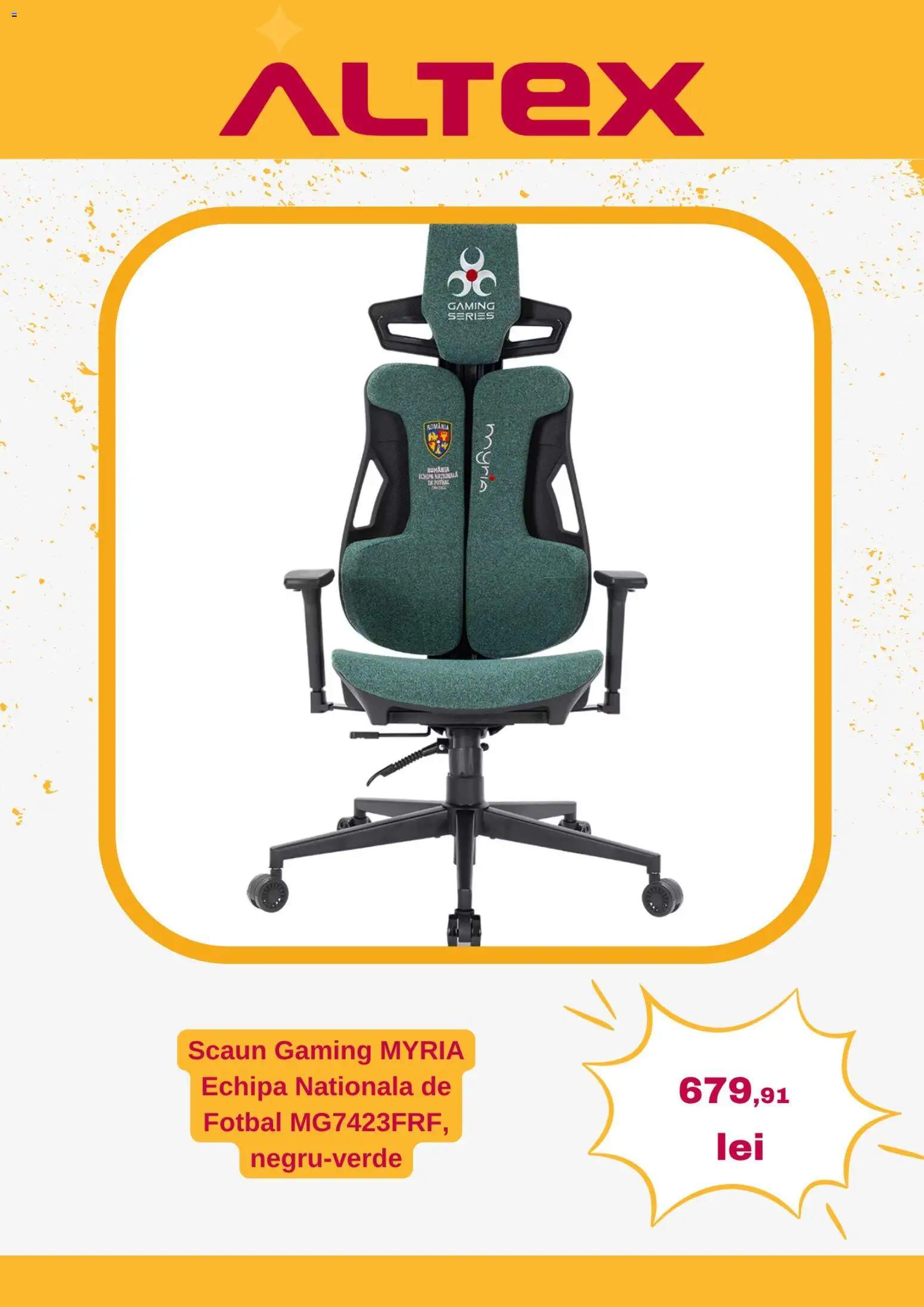 Catalog Altex 11 - 23 Iunie 2026 | Pagina 5 | Produse: Scaun gaming, Scaun
