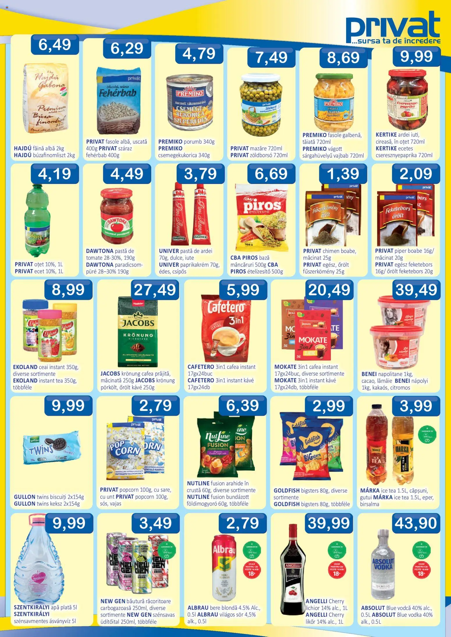 Catalog CBA 18 Iunie - 1 Iulie 2026 | Pagina 3 | Produse: Ardei, Köpek çiti, Cafea, Oțet