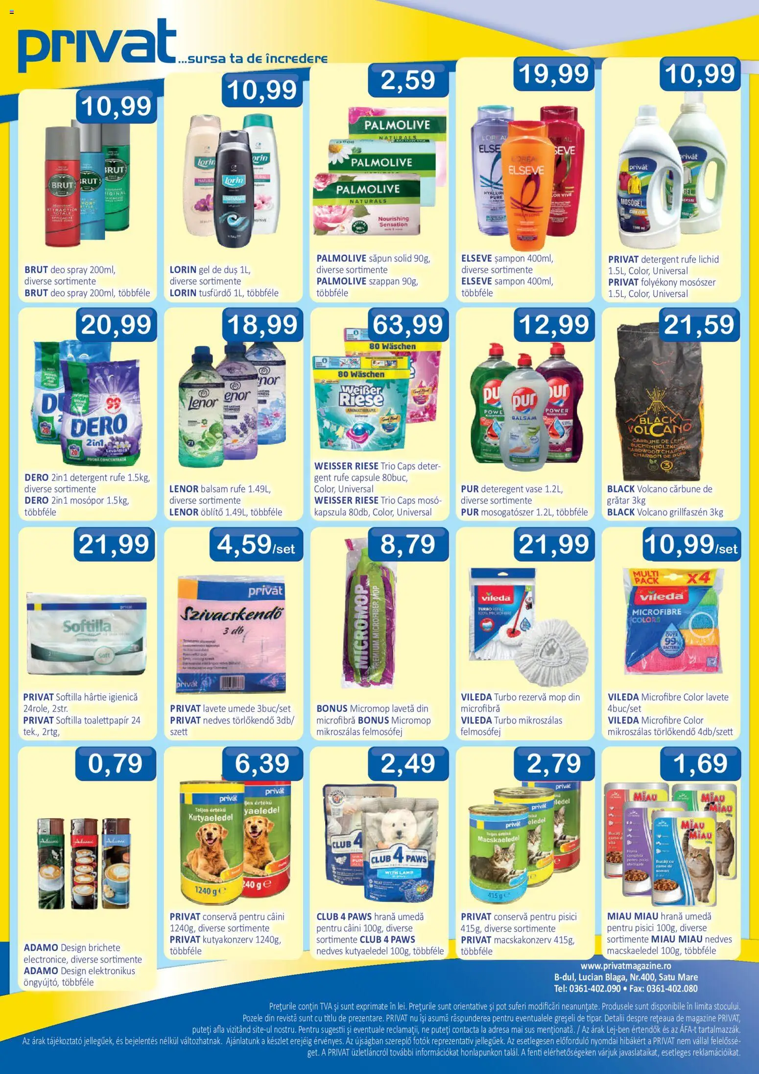 Catalog CBA 18 Iunie - 1 Iulie 2026 | Pagina 4 | Produse: Mop, Șampon, Detergent, Soğanlar
