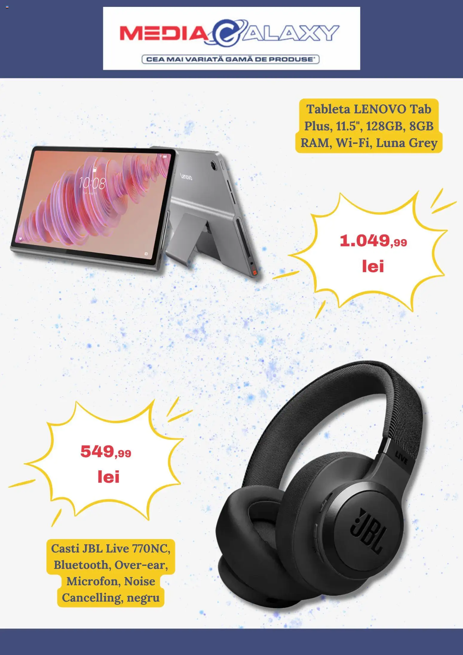 Catalog Media Galaxy 11 - 23 Iunie 2026 | Pagina 2 | Produse: Tabletă, Căști