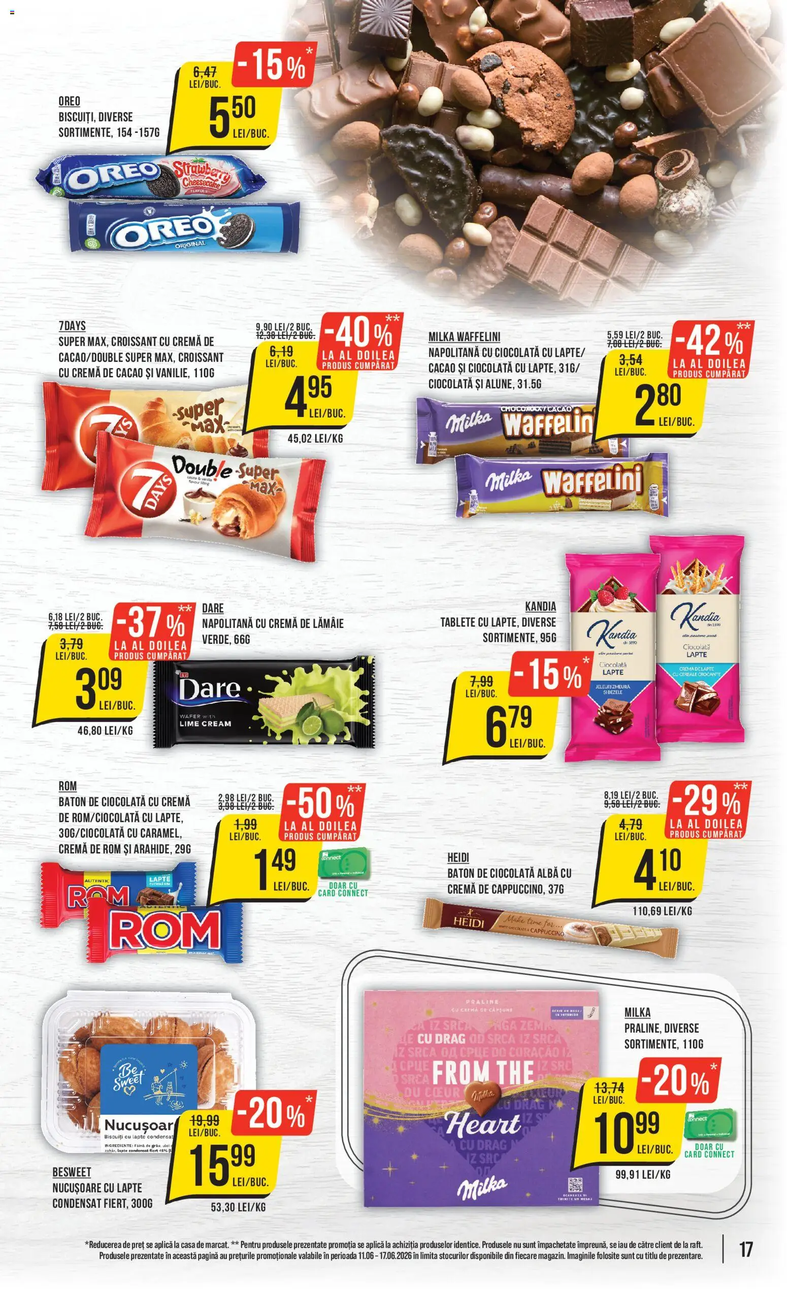 Catalog Mega Image 11 - 16 Iunie 2026 | Pagina 17 | Produse: Zmeură, Cremă, Rom, Jeleuri