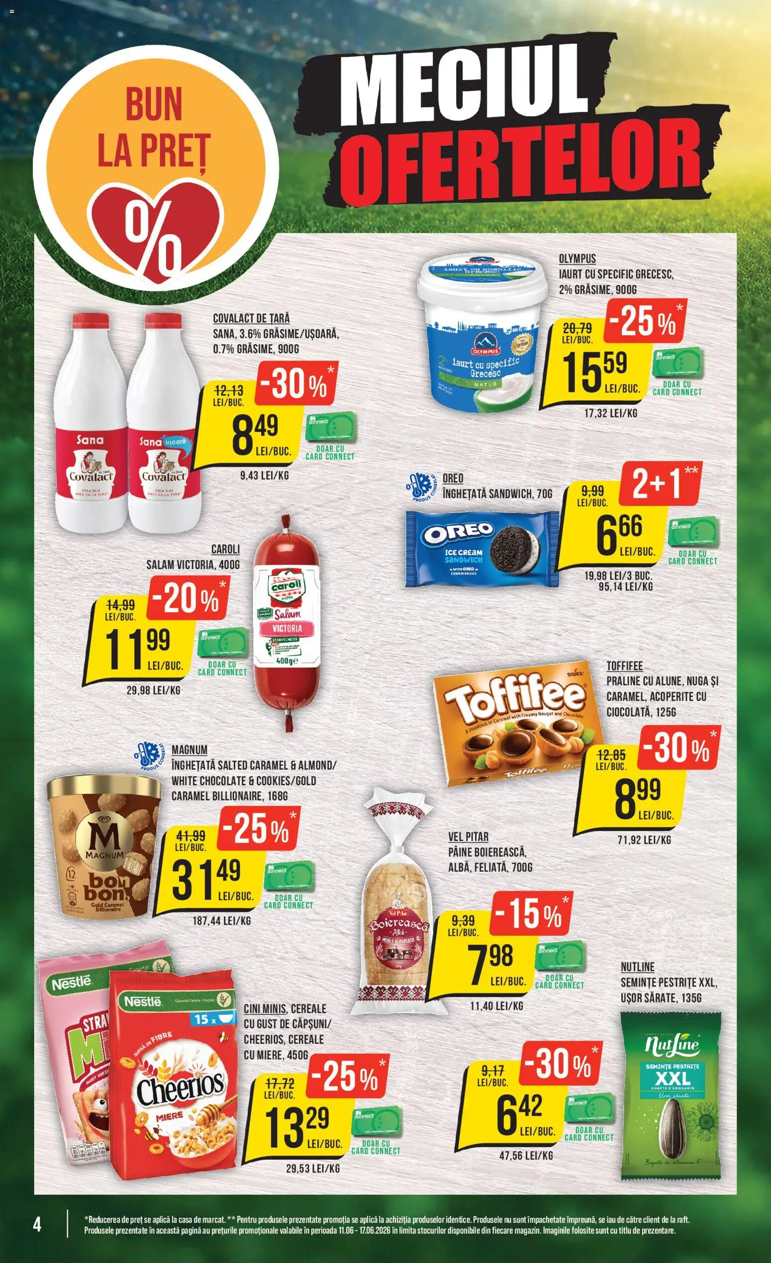 Catalog Mega Image 11 - 16 Iunie 2026 | Pagina 4 | Produse: Semințe, Praline, Iaurt, Înghețată