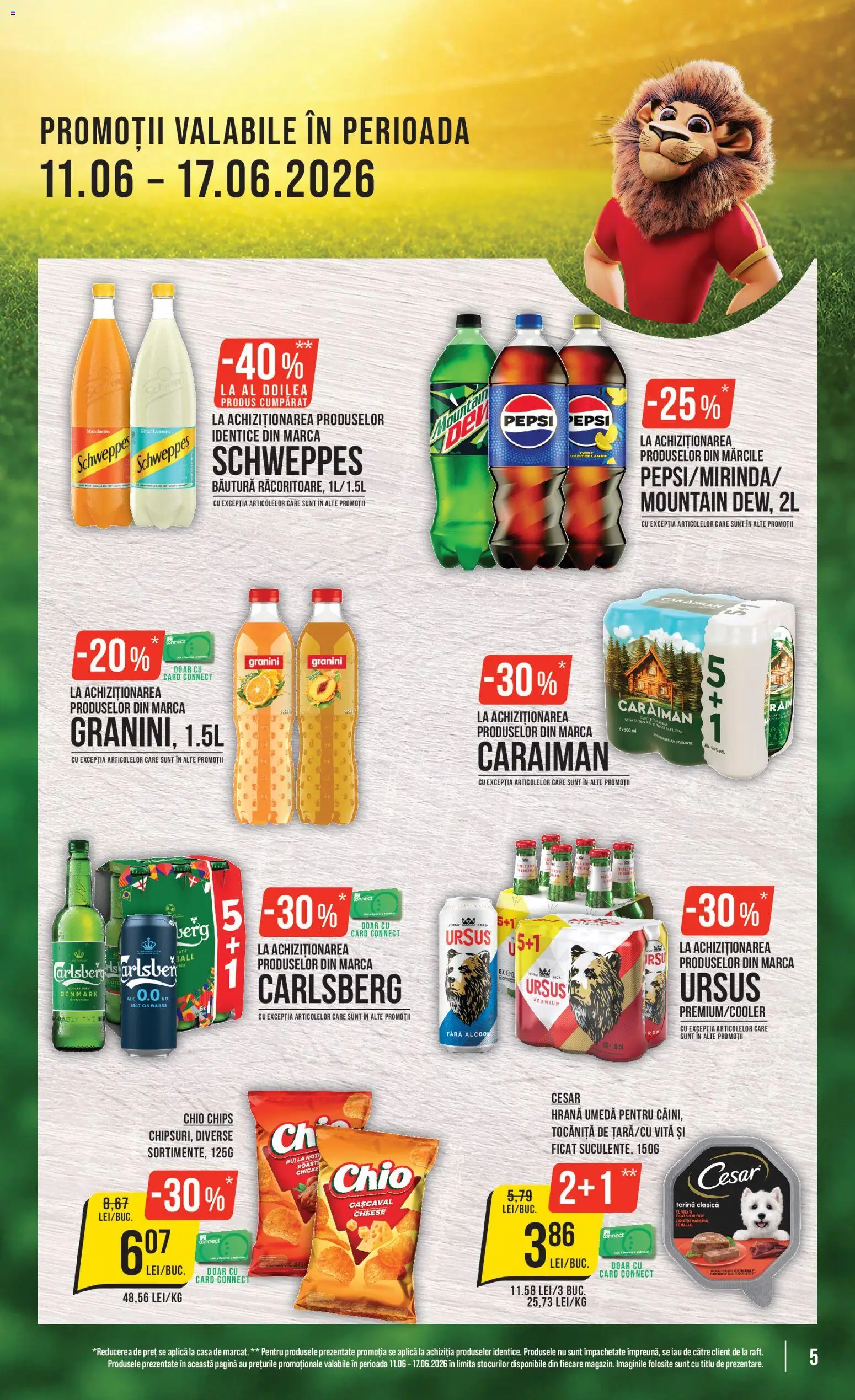 Catalog Mega Image 11 - 16 Iunie 2026 | Pagina 5 | Produse: Hacıyatmaz Kedi Oyuncağı, Cașcaval, Mandarine
