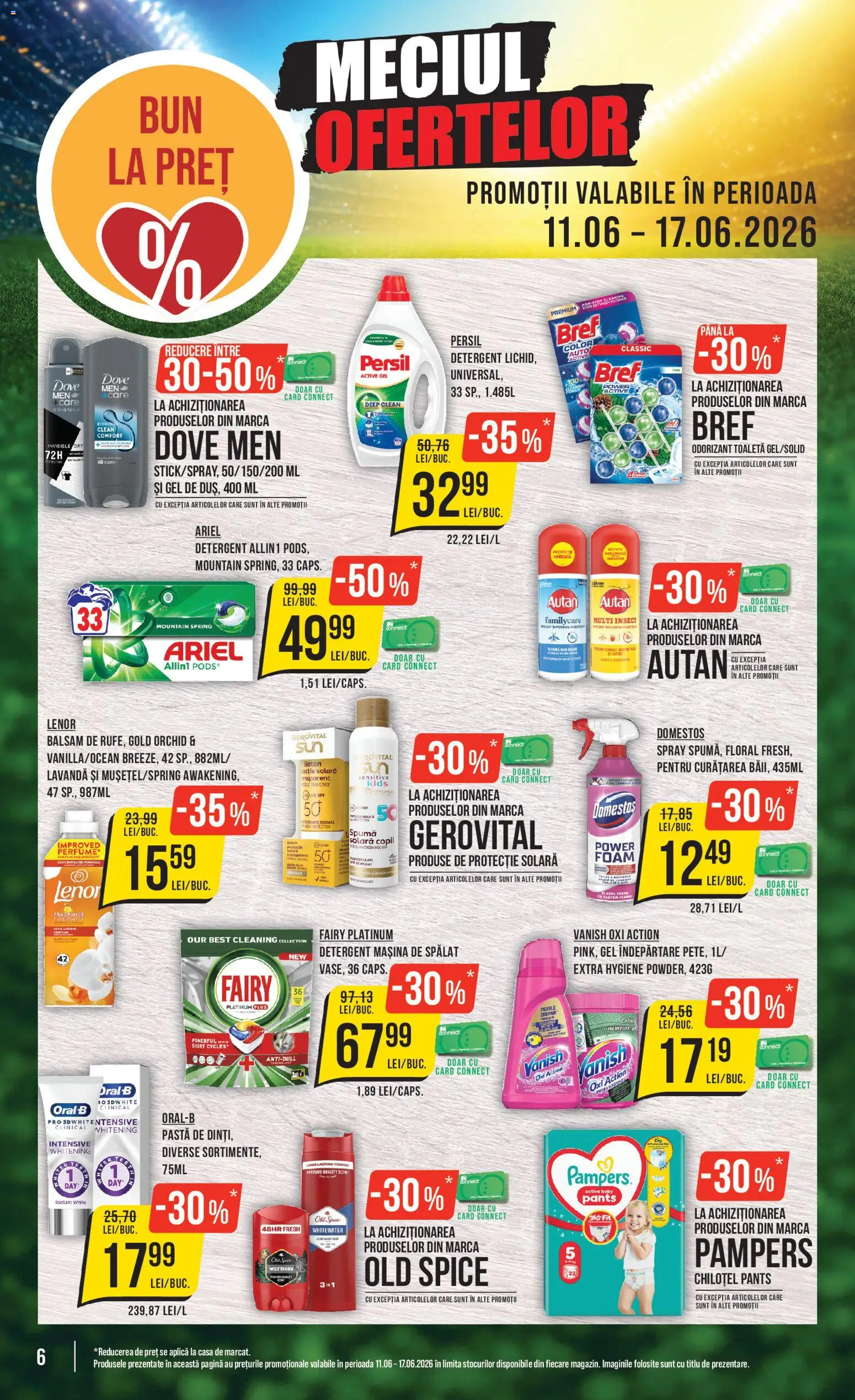 Catalog Mega Image 11 - 16 Iunie 2026 | Pagina 6 | Produse: Pomelo, Toaletă, Parfum, Balsam
