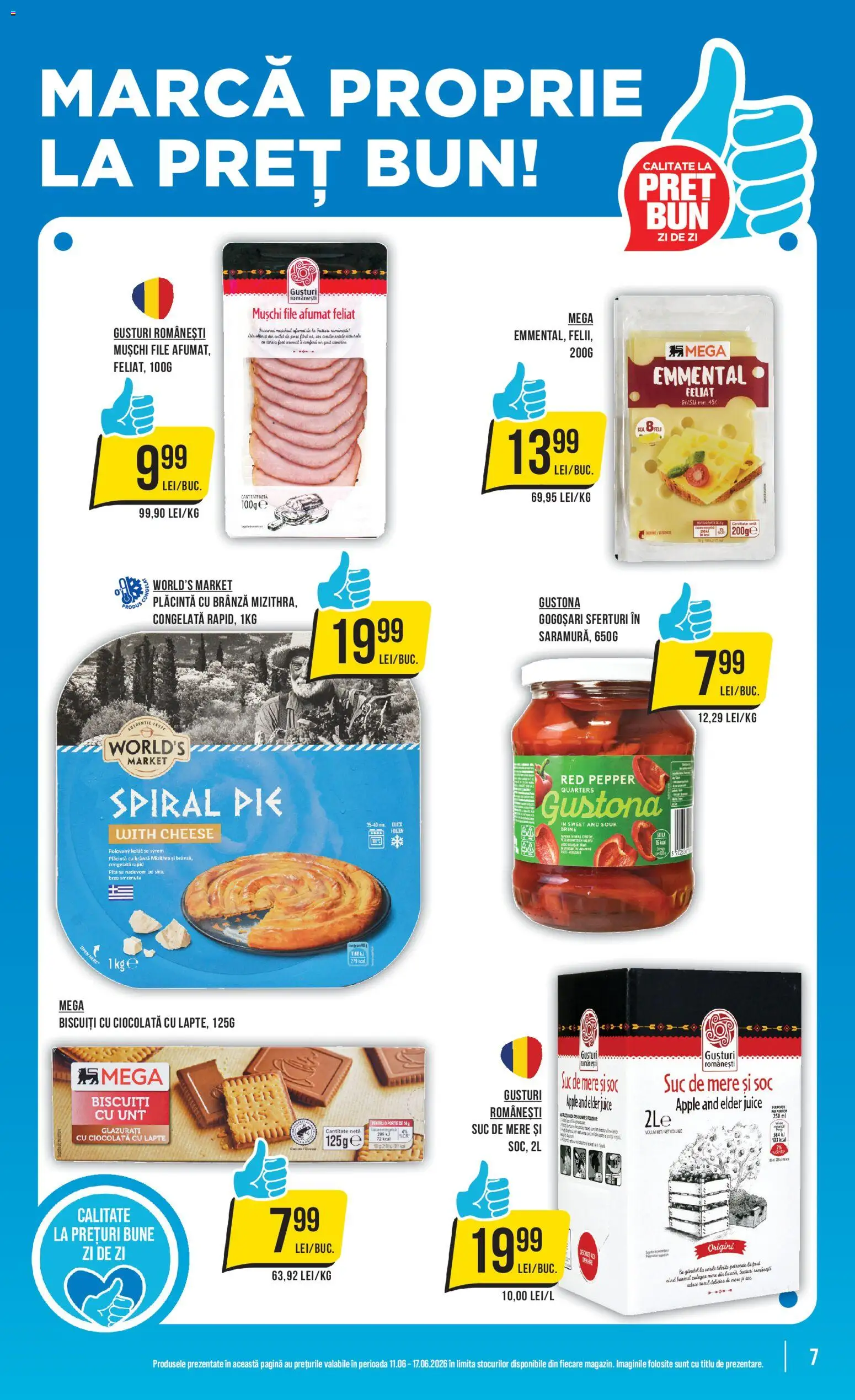 Catalog Mega Image 11 - 16 Iunie 2026 | Pagina 7 | Produse: Plăcintă, Apple, Ciocolată, Mere