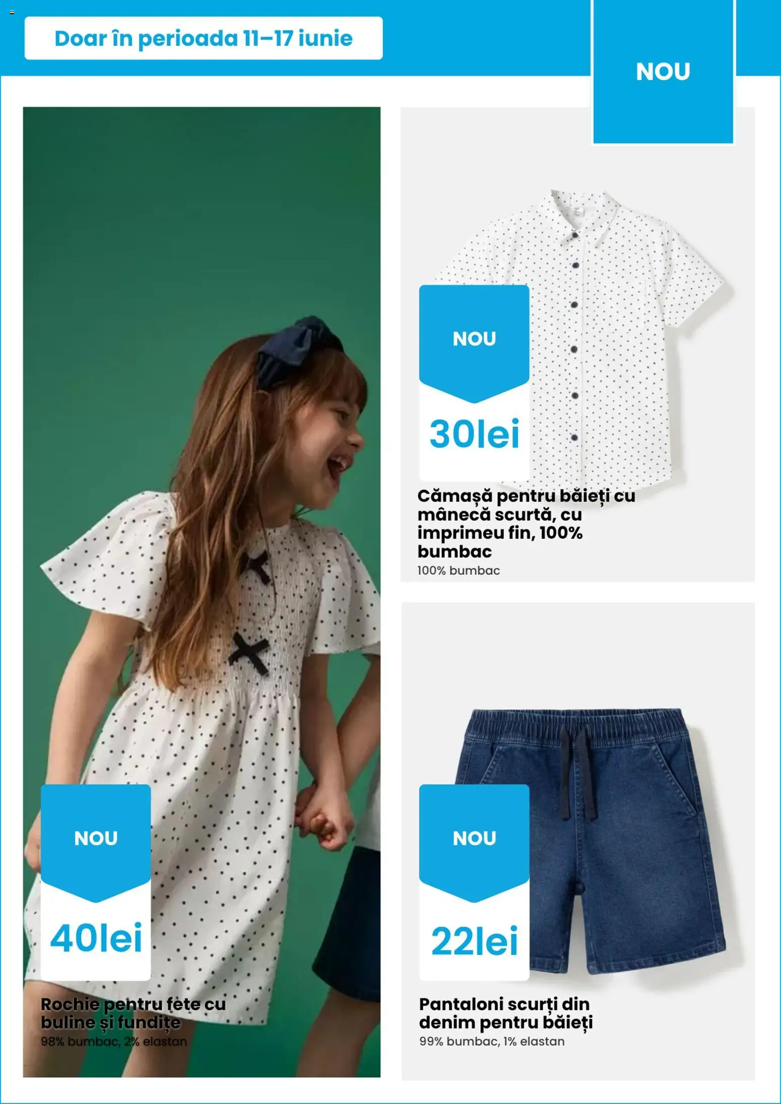 Catalog Pepco 11 - 16 Iunie 2026 | Pagina 4 | Produse: Rochie, Pantaloni, Pantaloni scurți