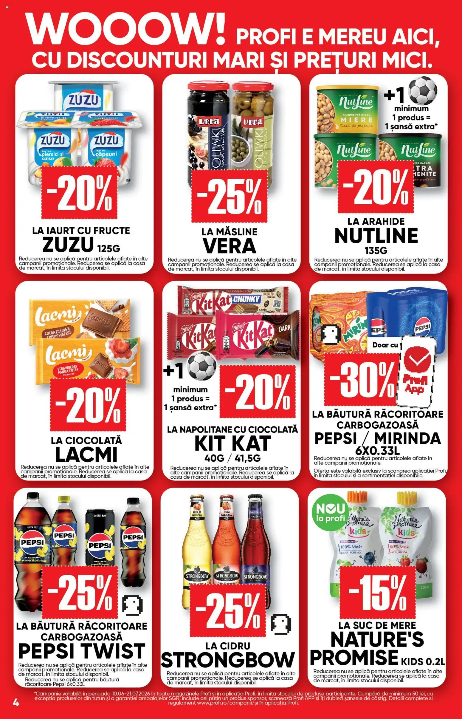 Catalog Profi 10 - 22 Iunie 2026 | Pagina 4 | Produse: Măsline, Iaurt, Suc, Căpșuni