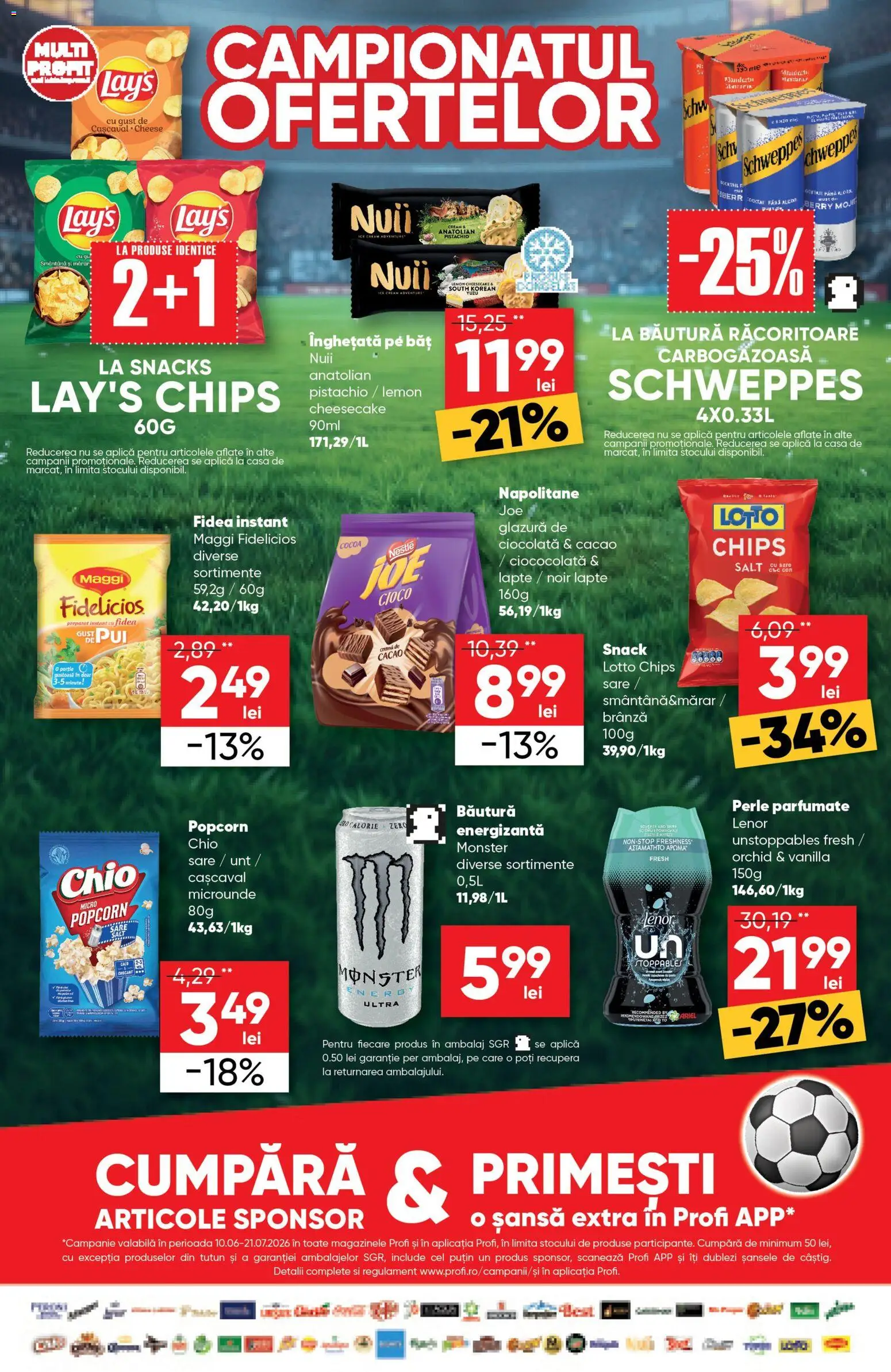 Catalog Profi 10 - 22 Iunie 2026 | Pagina 5 | Produse: Unt, Brânză, Smântână, Înghețată