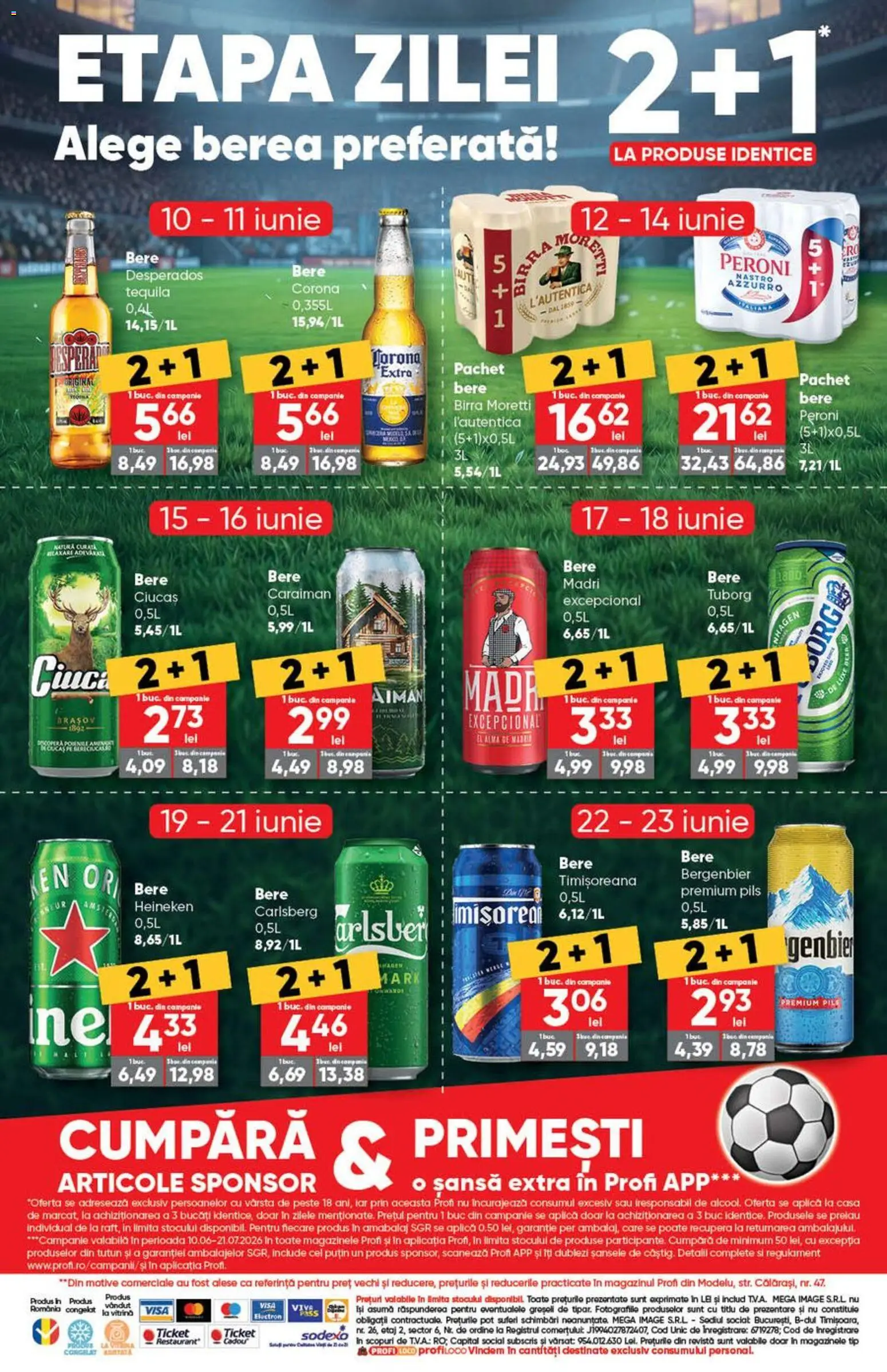Catalog Profi 10 - 22 Iunie 2026 | Pagina 16 | Produse: Vitrină, Eğitim çantaları, Bere, Plastik Kulübe