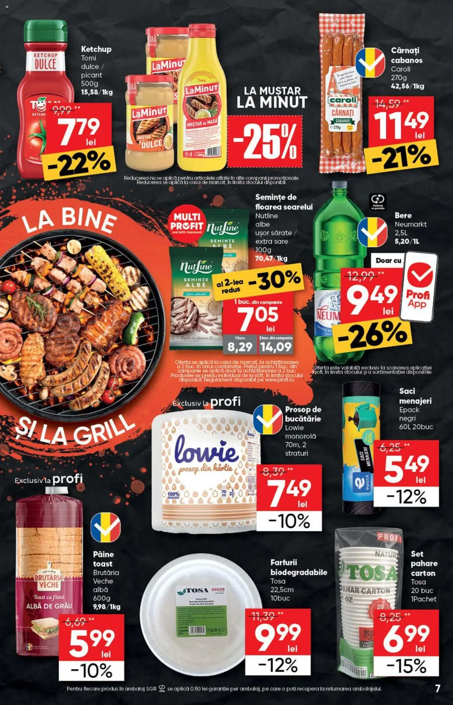 Catalog Profi 10 - 22 Iunie 2026 | Pagina 7 | Produse: Saci menajeri, Semințe, Făină, Cârnați