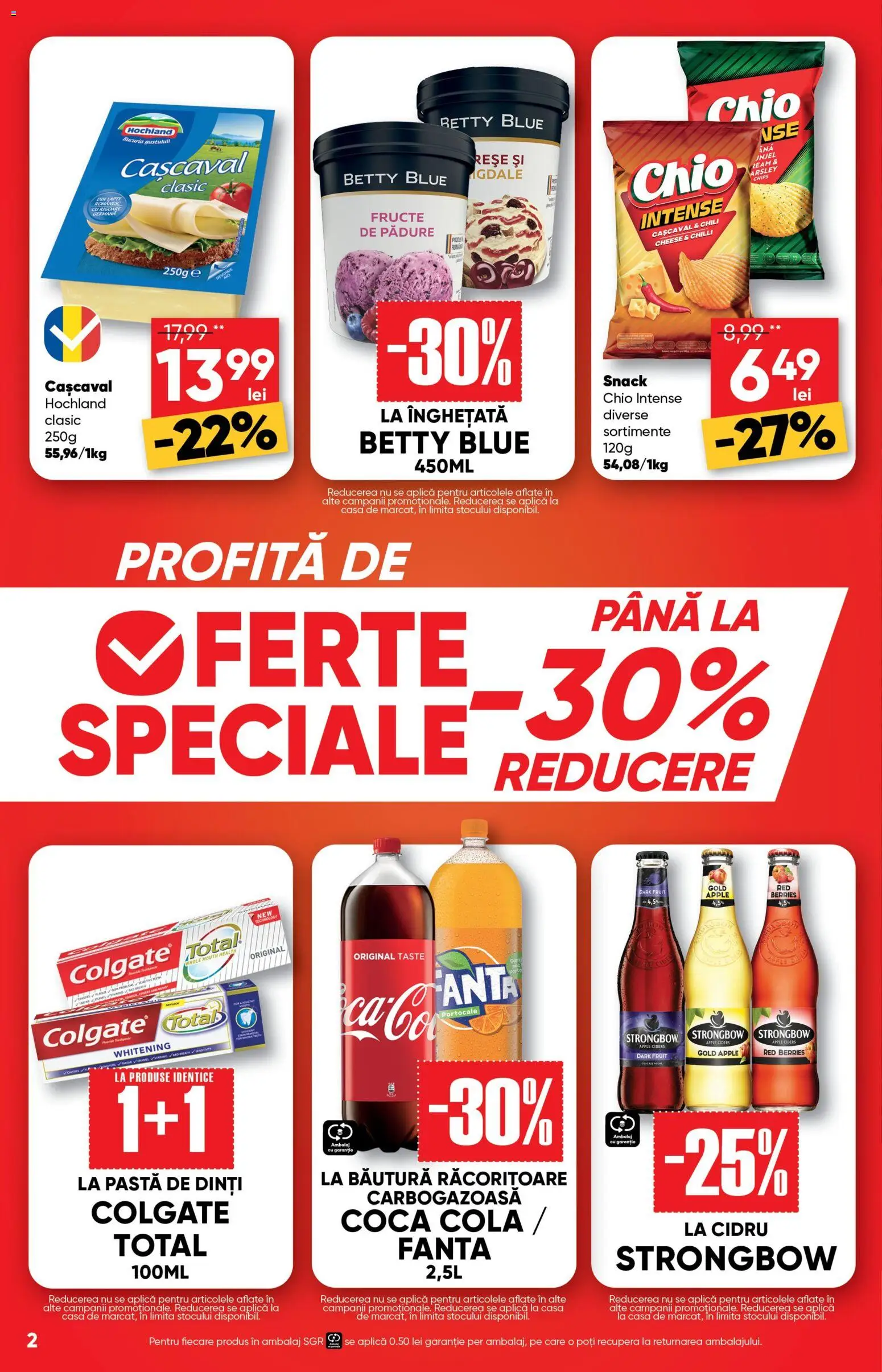 Catalog Profi 10 - 22 Iunie 2026 | Pagina 2 | Produse: Chilli, Cașcaval, Lapte, Pastă de dinți