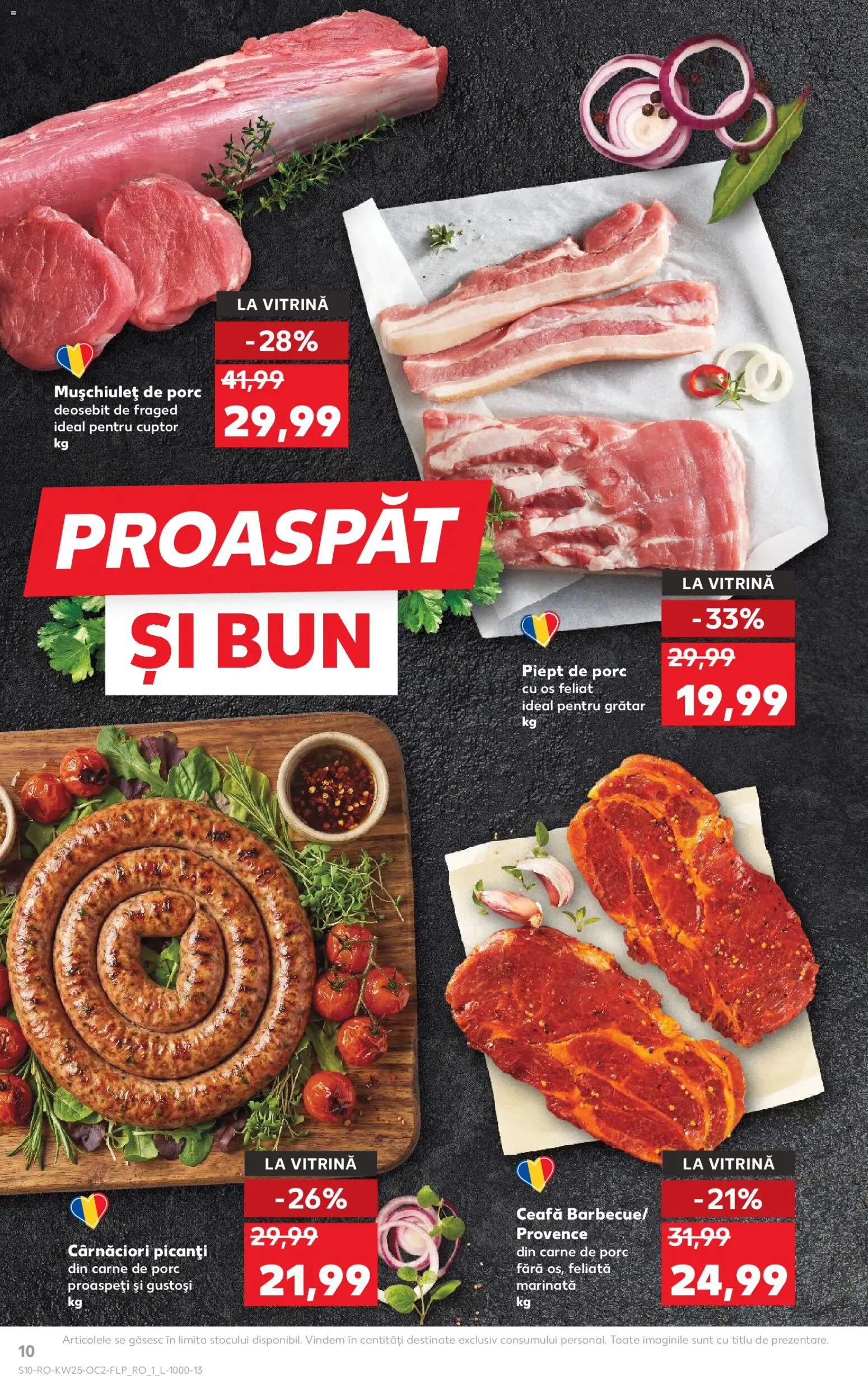 Catalog Kaufland 17 - 22 Iunie 2026 | Pagina 10 | Produse: Cuptor, Grătar, Vitrină, Carne De Porc