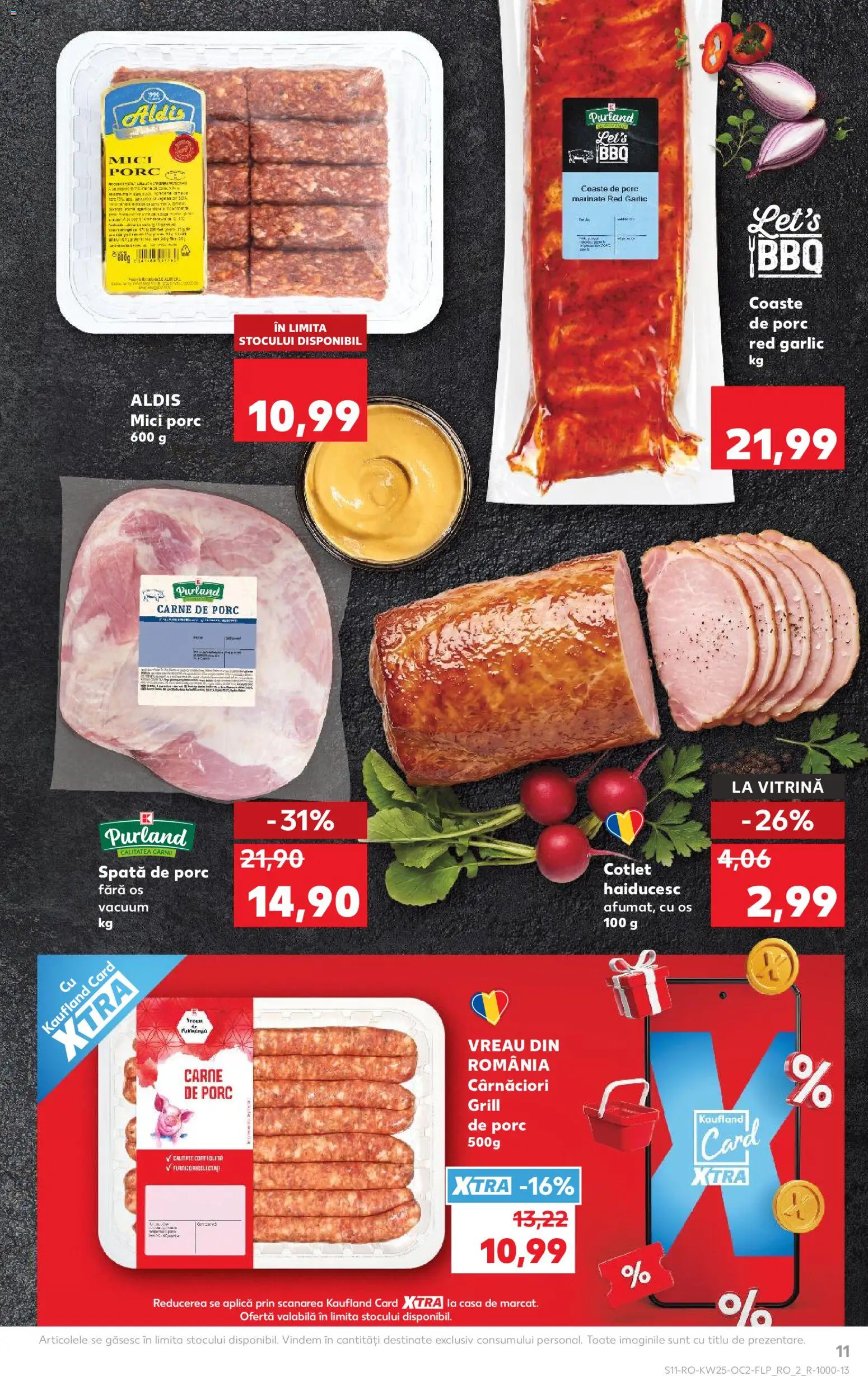 Catalog Kaufland 17 - 22 Iunie 2026 | Pagina 11 | Produse: Grill, Lait de coco, Vitrină, Carne De Porc