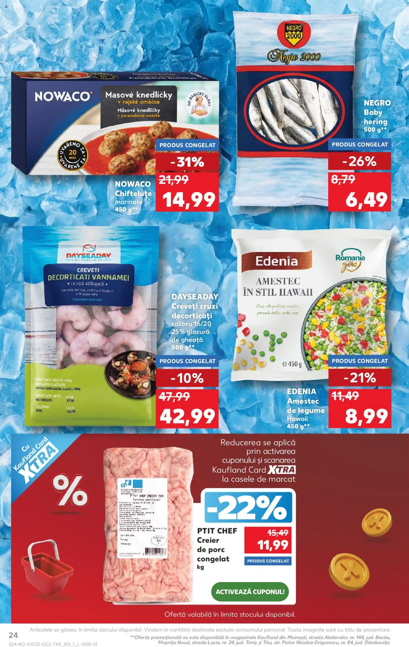 Catalog Kaufland 17 - 22 Iunie 2026 | Pagina 24 | Produse: Porumb, Apă, Legume