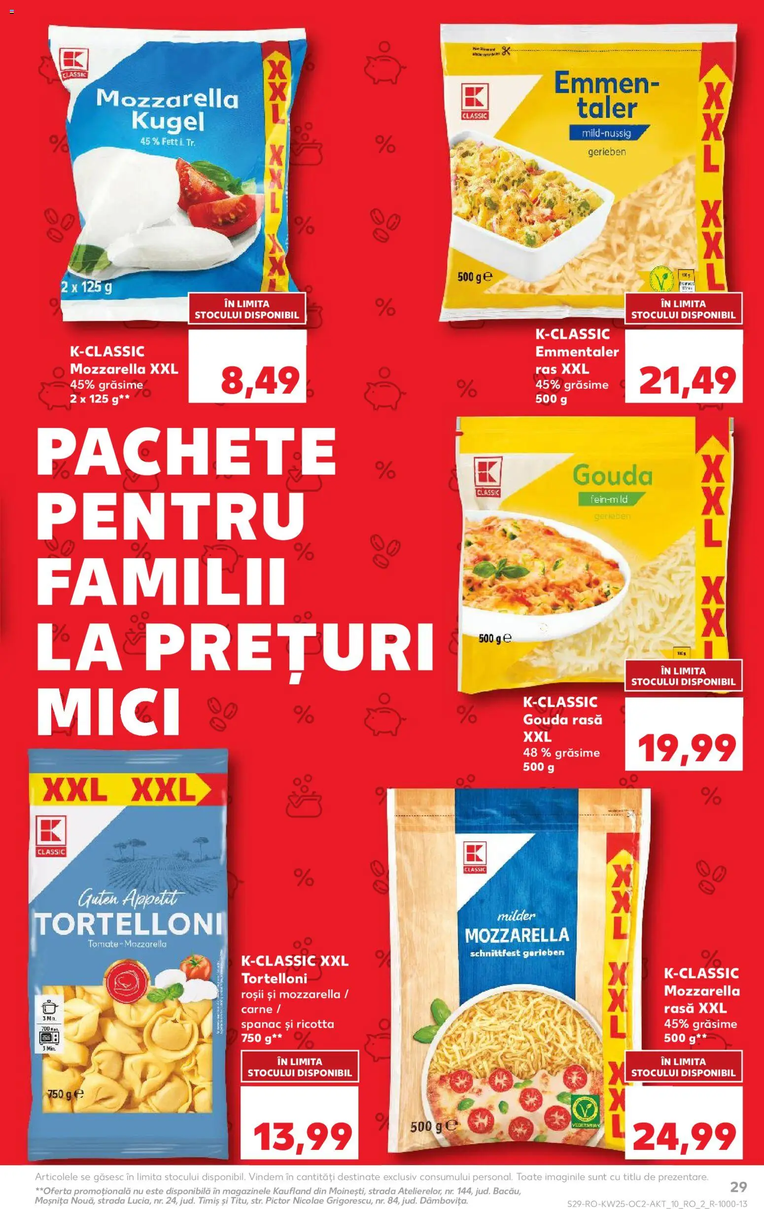 Catalog Kaufland 17 - 22 Iunie 2026 | Pagina 29 | Produse: Mici, Mozzarella, Roșii, Gouda