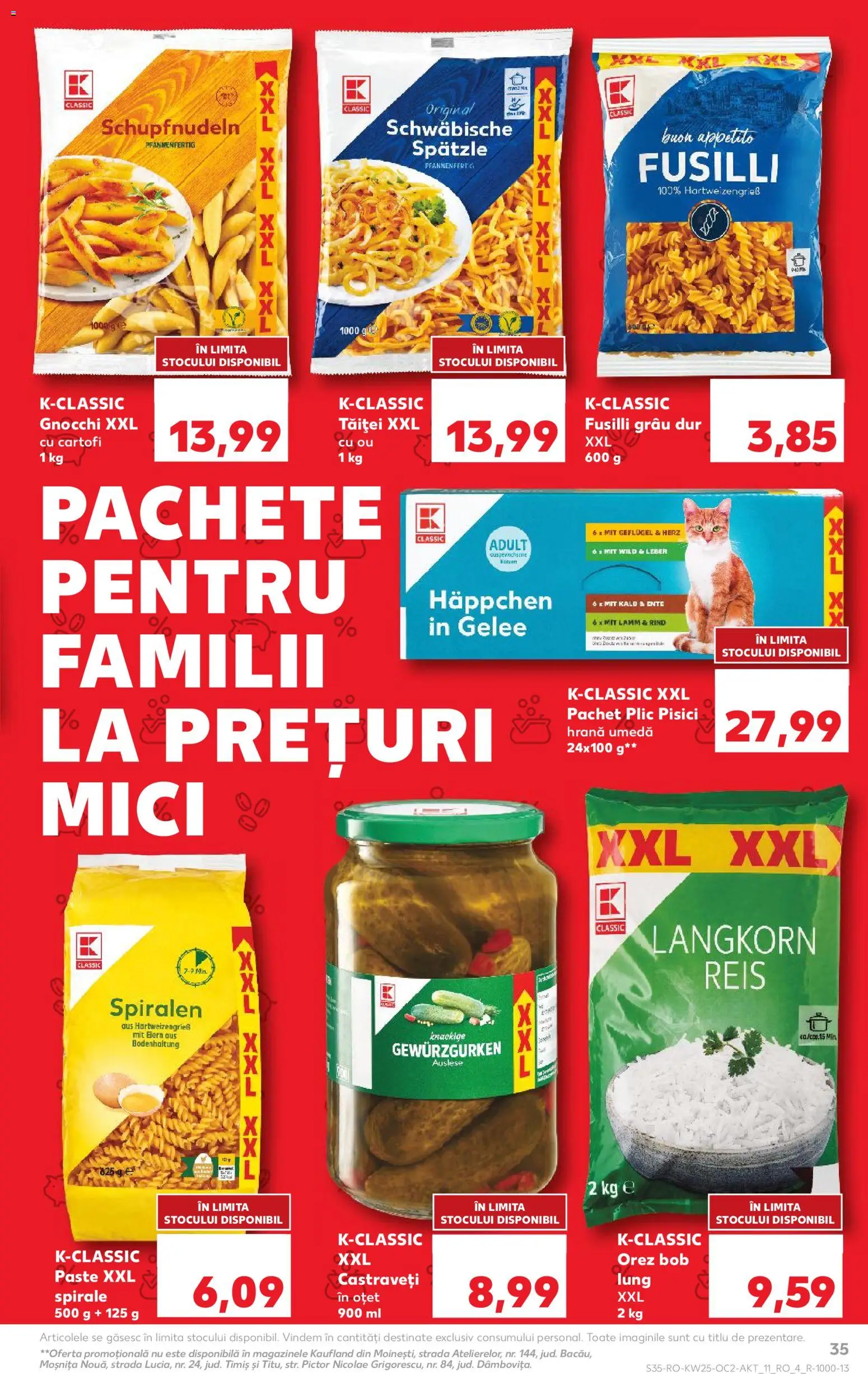 Catalog Kaufland 17 - 22 Iunie 2026 | Pagina 35 | Produse: Mici, Oțet, Orez, Noodles