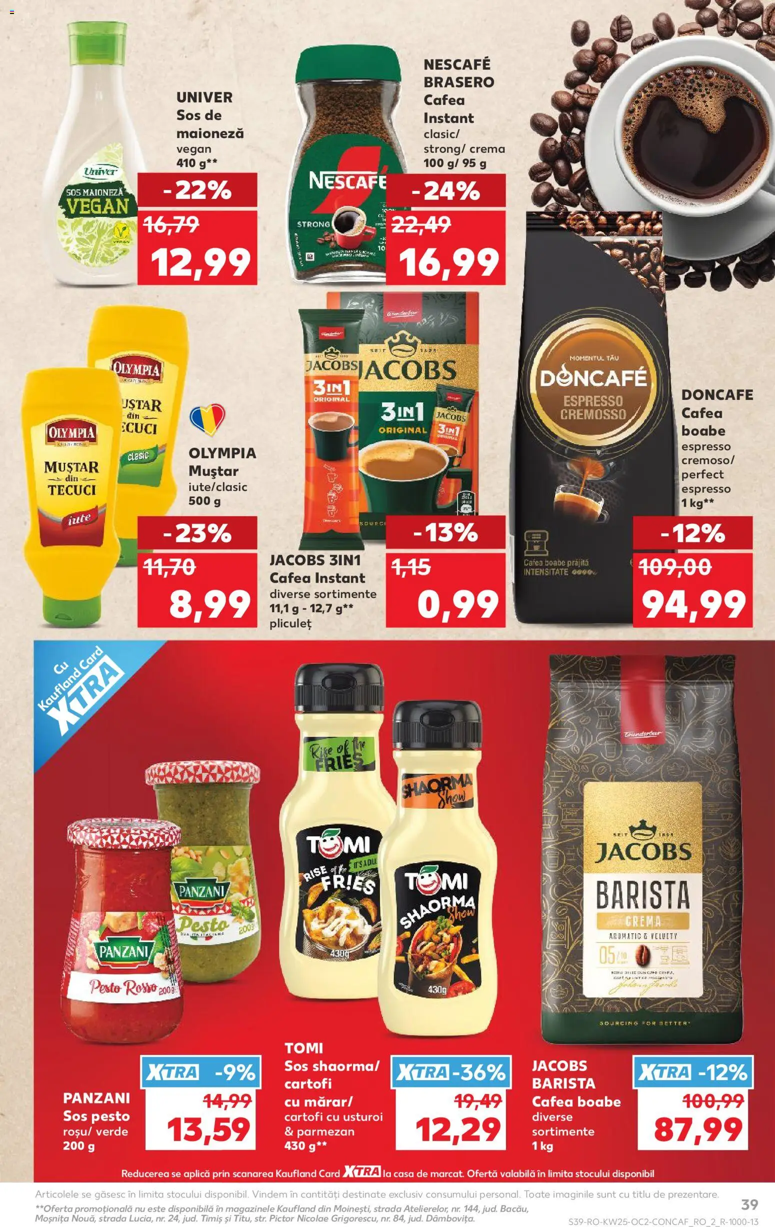 Catalog Kaufland 17 - 22 Iunie 2026 | Pagina 39 | Produse: Cremă, Muștar, Sos, Usturoi