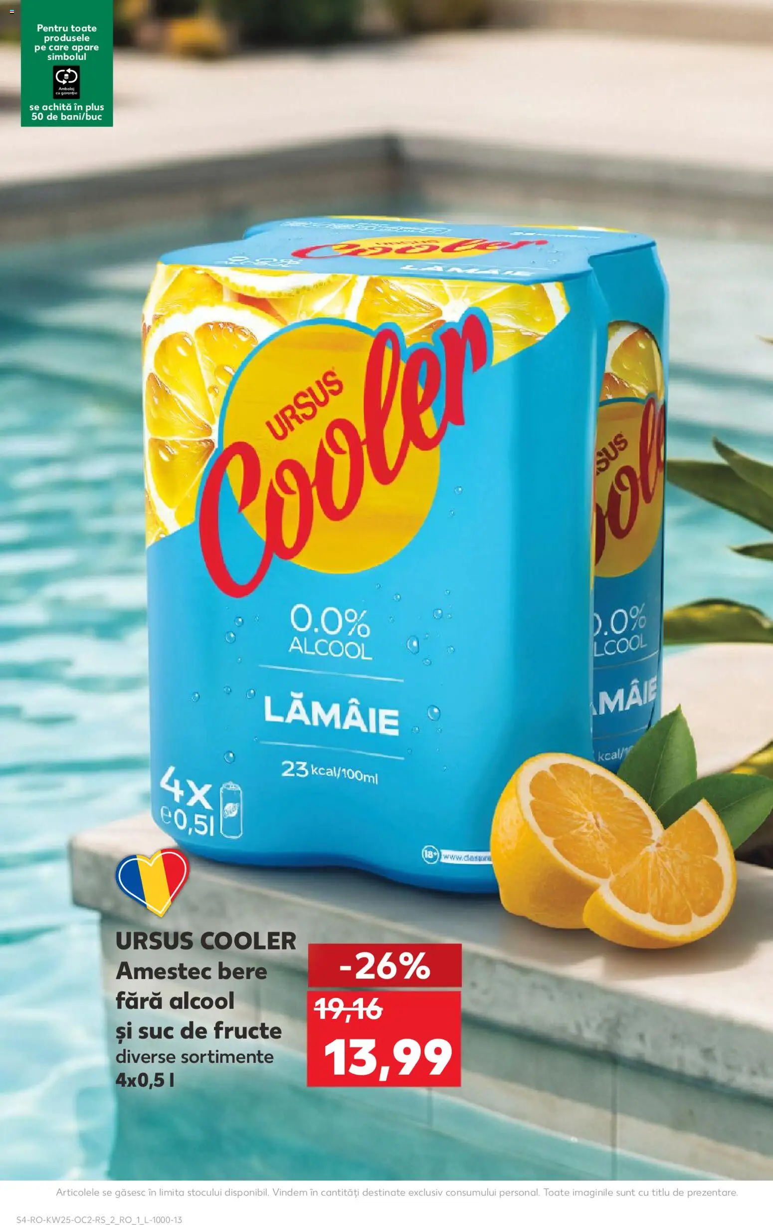 Catalog Kaufland 17 - 22 Iunie 2026 | Pagina 4 | Produse: Suc, Bere, Fructe, Lămâie