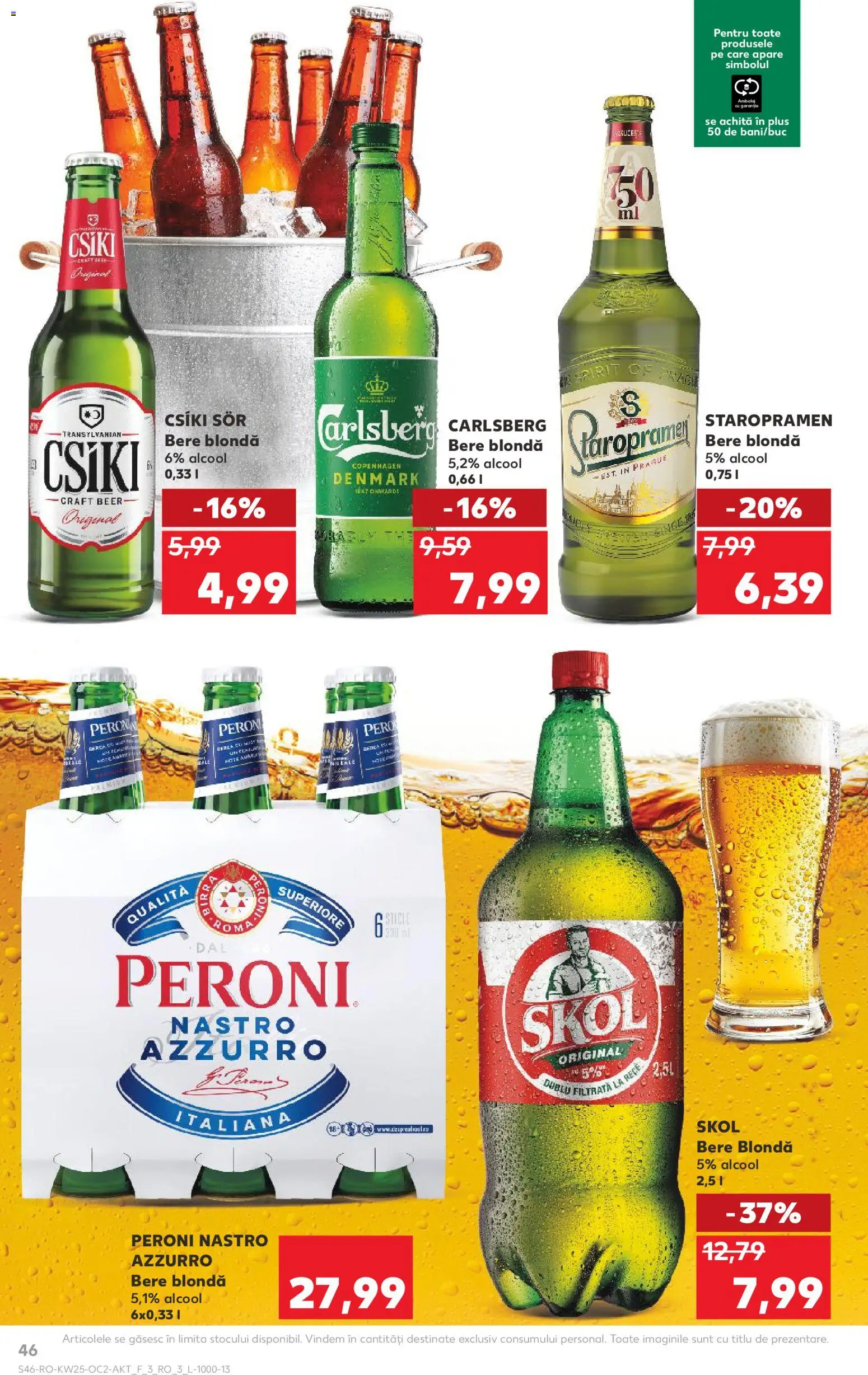 Catalog Kaufland 17 - 22 Iunie 2026 | Pagina 46 | Produse: Bere
