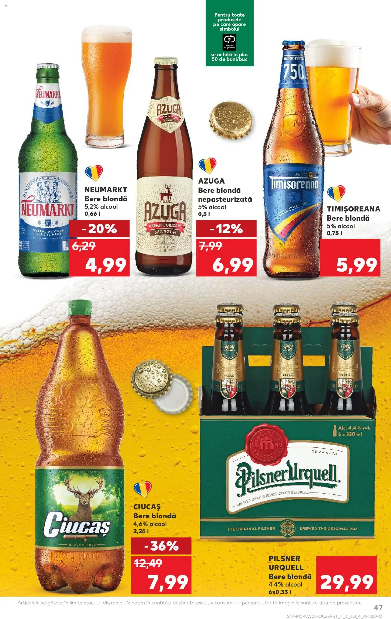 Catalog Kaufland 17 - 22 Iunie 2026 | Pagina 47 | Produse: Bere