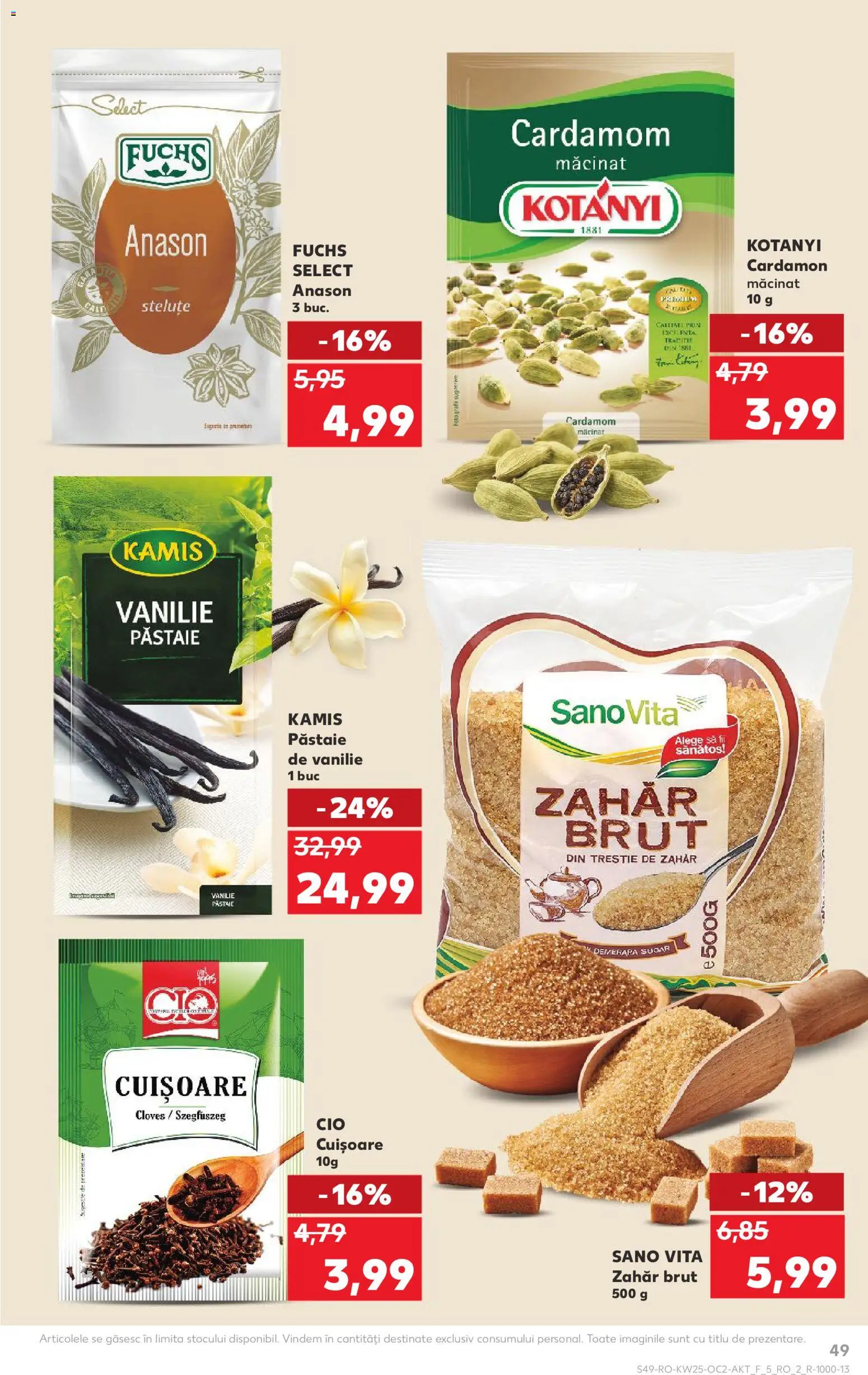 Catalog Kaufland 17 - 22 Iunie 2026 | Pagina 49 | Produse: Zahăr