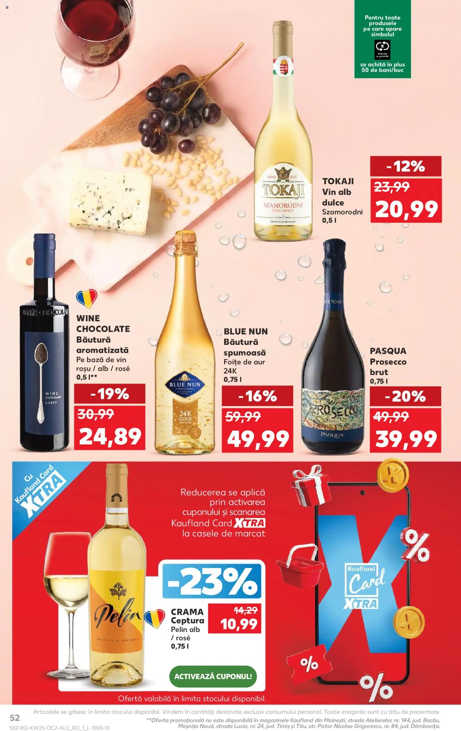 Catalog Kaufland 17 - 22 Iunie 2026 | Pagina 52 | Produse: Prosecco, Vin