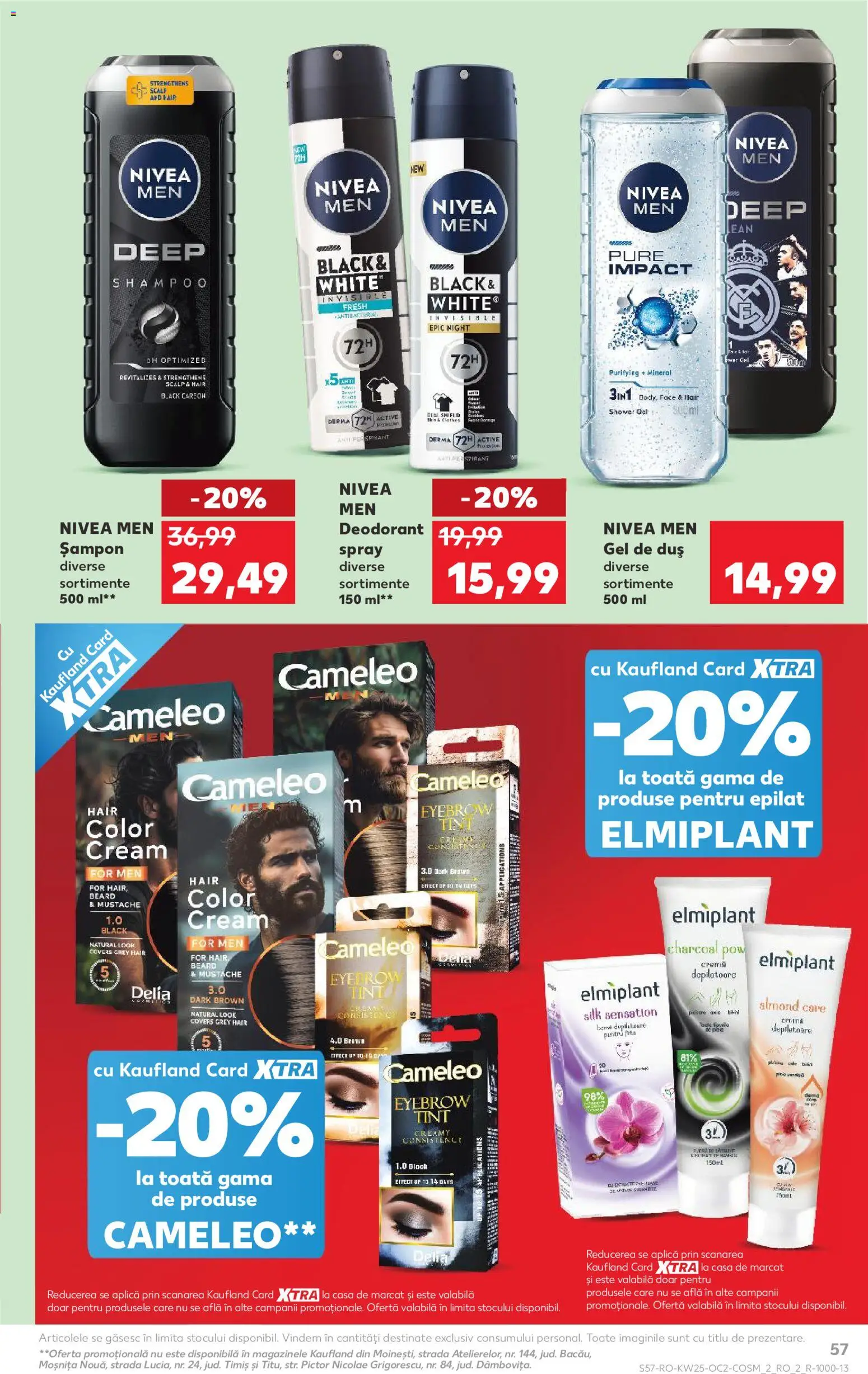 Catalog Kaufland 17 - 22 Iunie 2026 | Pagina 57 | Produse: Duș, Șampon, Gel de duș, Deodorant