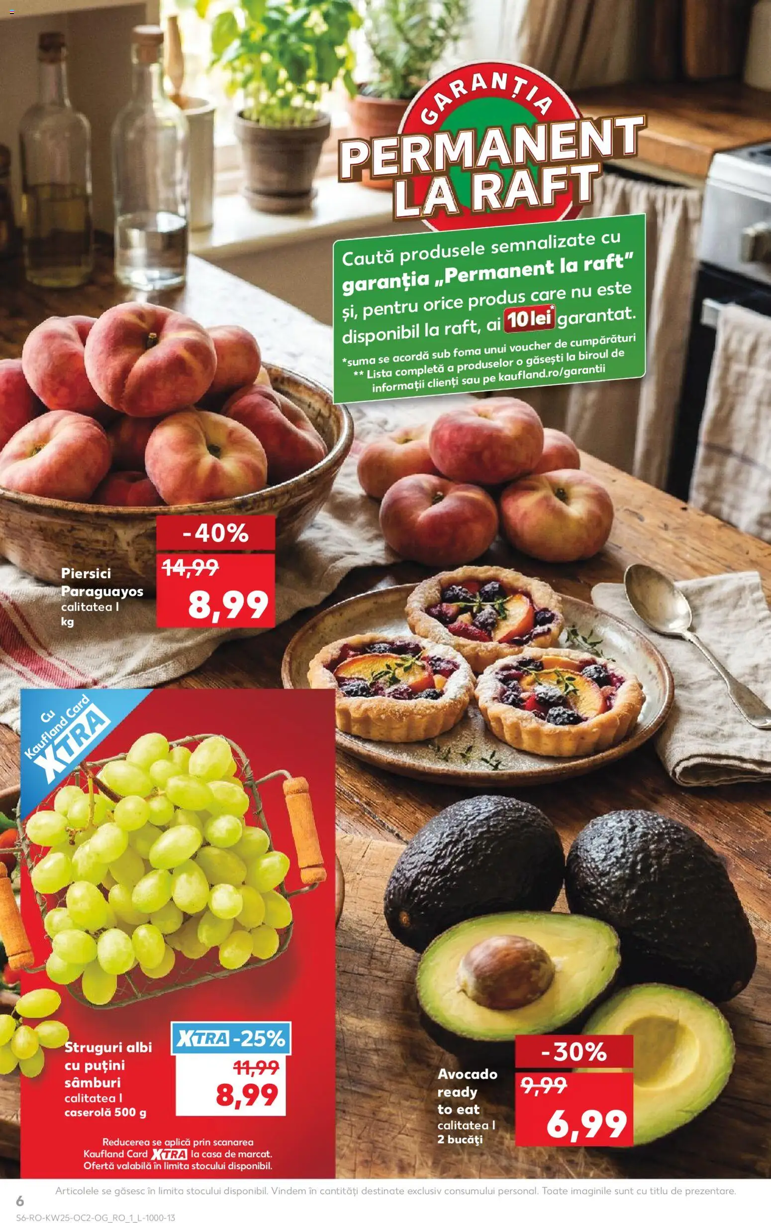 Catalog Kaufland 17 - 22 Iunie 2026 | Pagina 6 | Produse: Struguri, Raft, Avocado