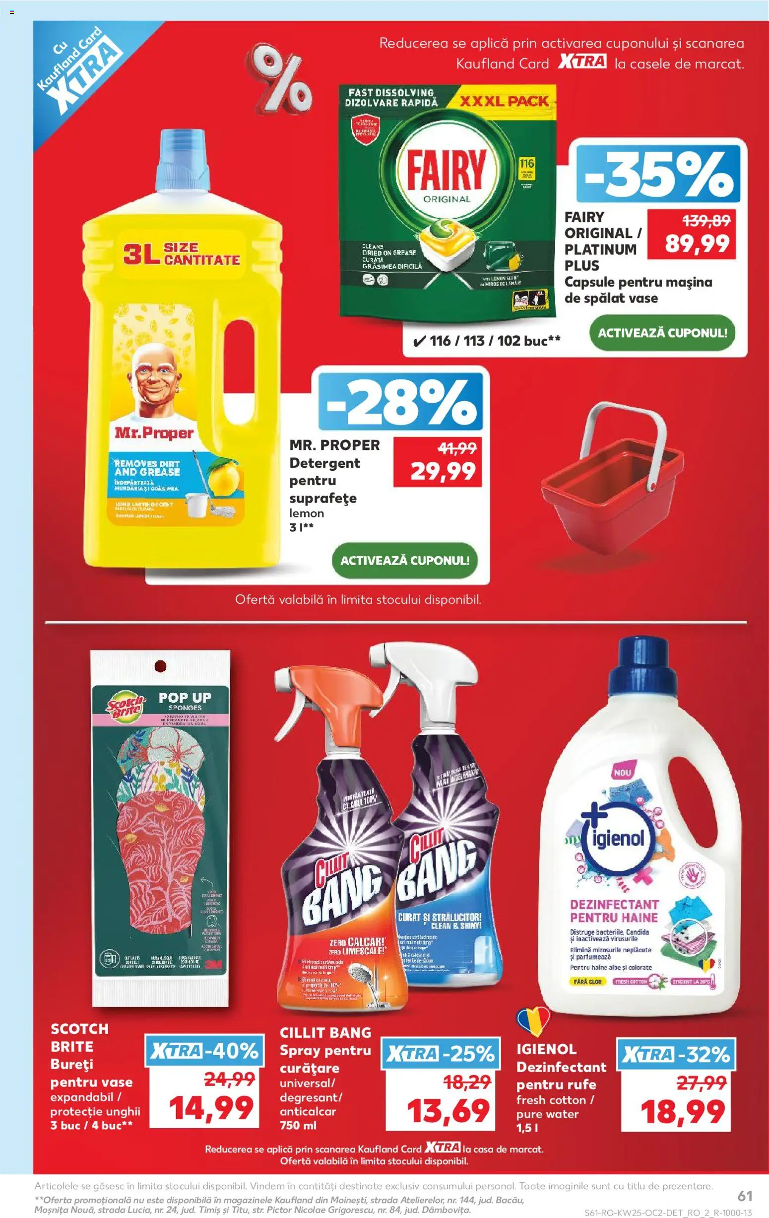 Catalog Kaufland 17 - 22 Iunie 2026 | Pagina 61 | Produse: Pomelo, Mașină De Spălat, Detergent, Haine