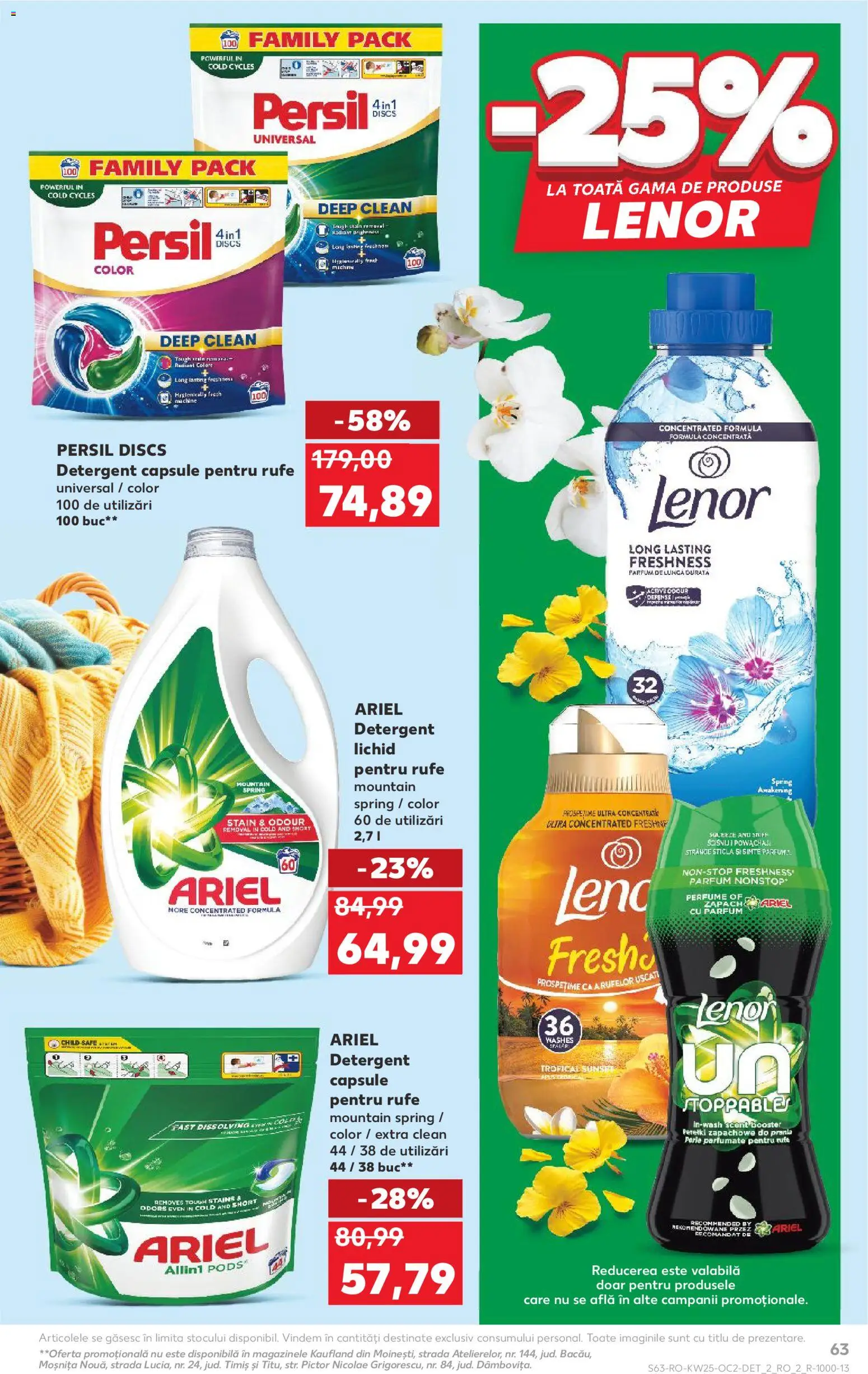 Catalog Kaufland 17 - 22 Iunie 2026 | Pagina 63 | Produse: Pomelo, Akrilik boya, Parfum, Detergent