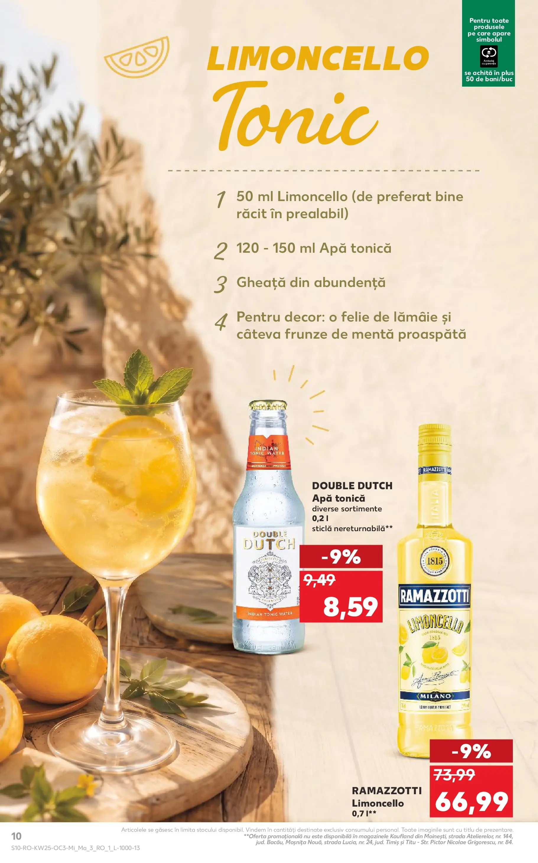 Catalog Kaufland 17 - 22 Iunie 2026 | Pagina 10 | Produse: Apă, Lămâie