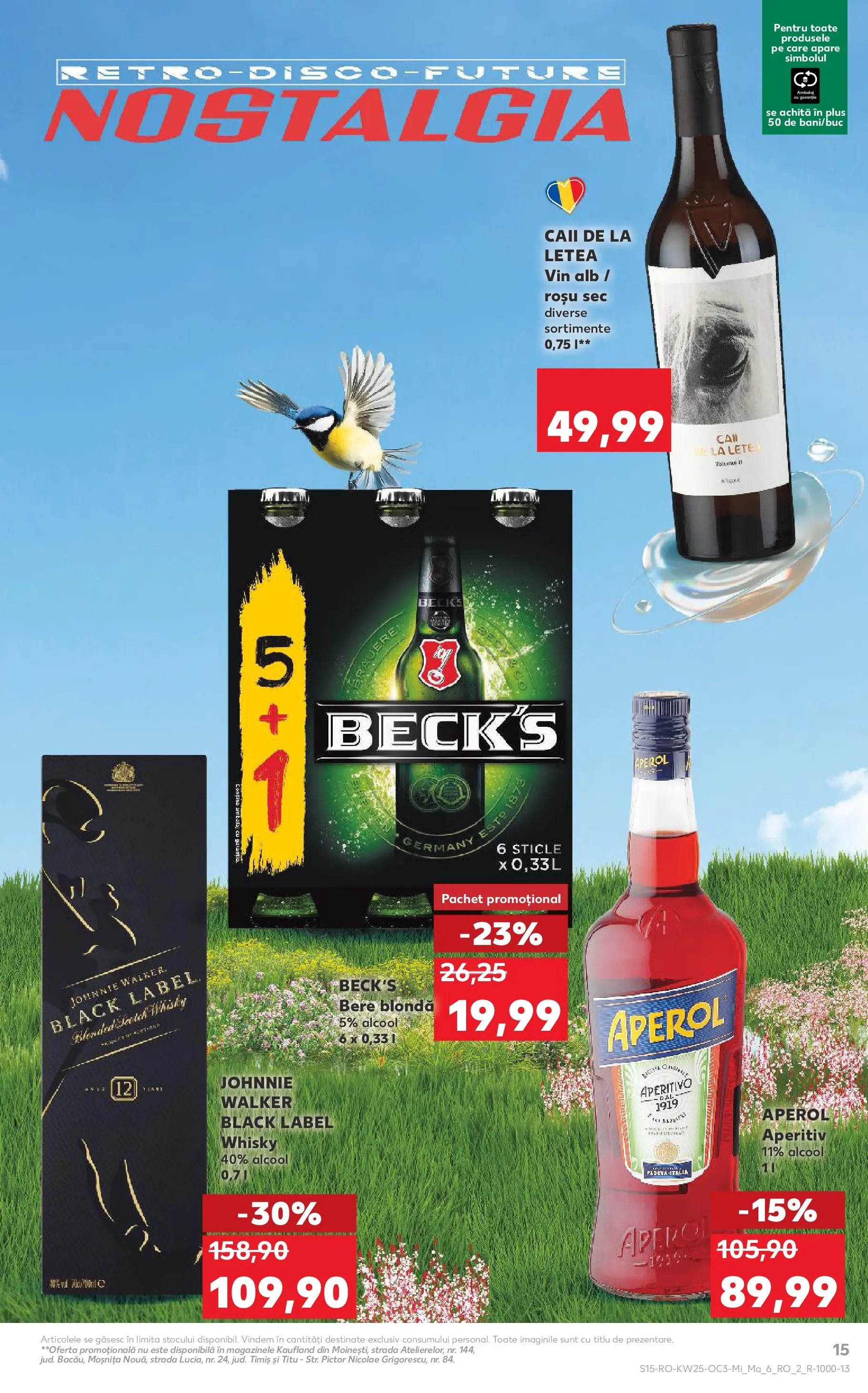 Catalog Kaufland 17 - 22 Iunie 2026 | Pagina 15 | Produse: Vin, Bere, Dale, Aperol