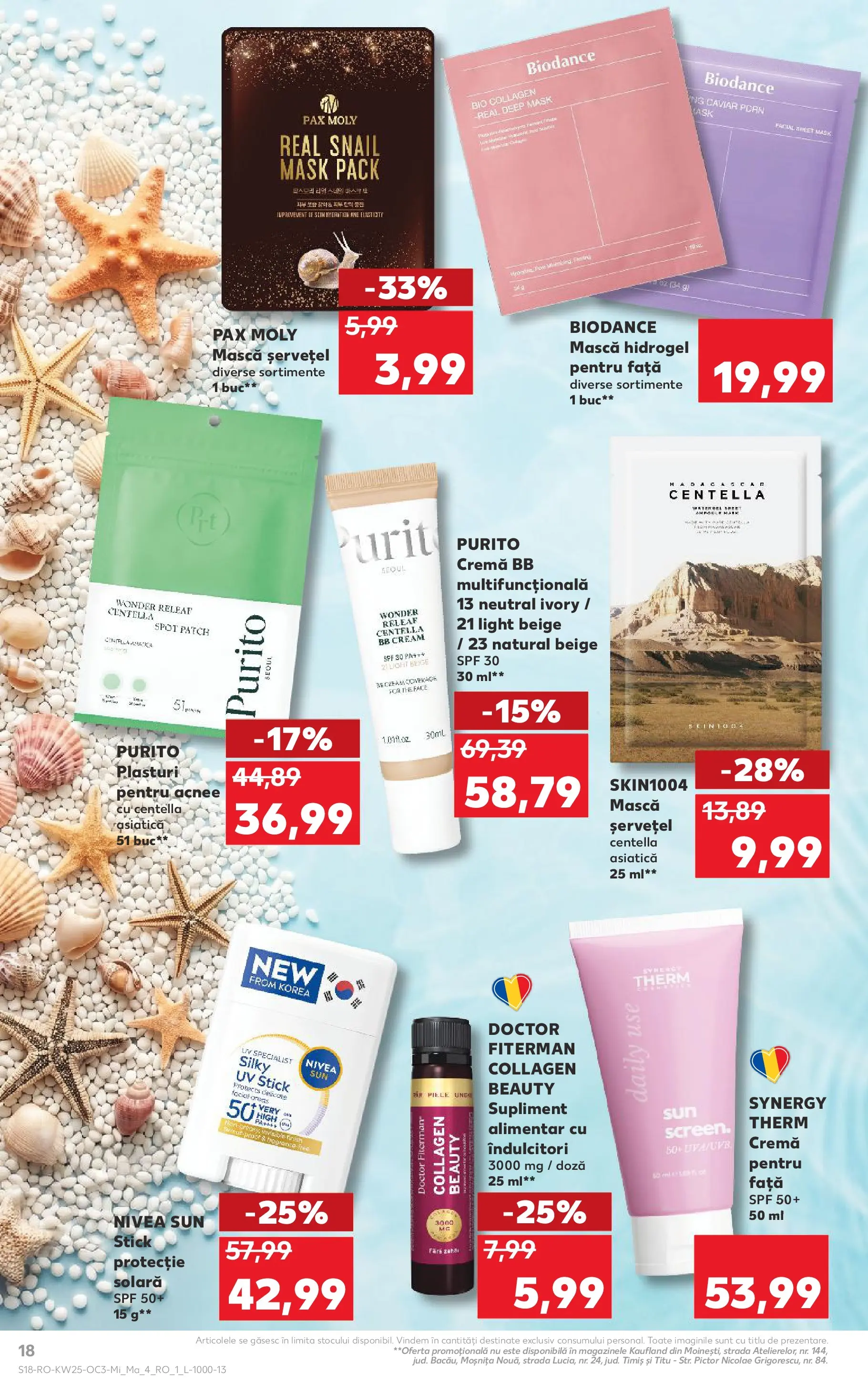 Catalog Kaufland 17 - 22 Iunie 2026 | Pagina 18 | Produse: Şerit ödül, Bb cream, Cremă, Protecție solară