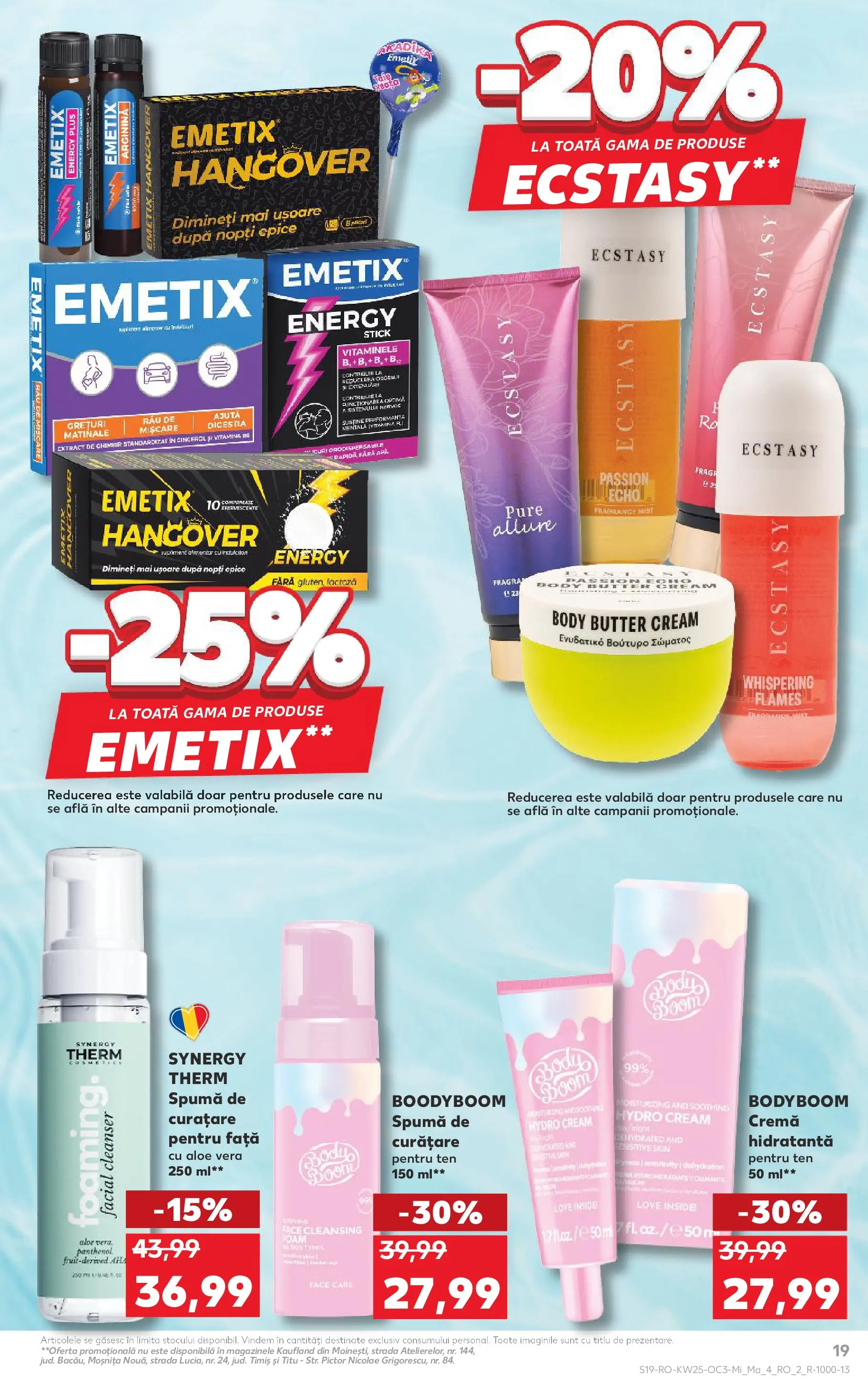 Catalog Kaufland 17 - 22 Iunie 2026 | Pagina 19 | Produse: Aloe vera, Arapsaçı, Cremă, Apă