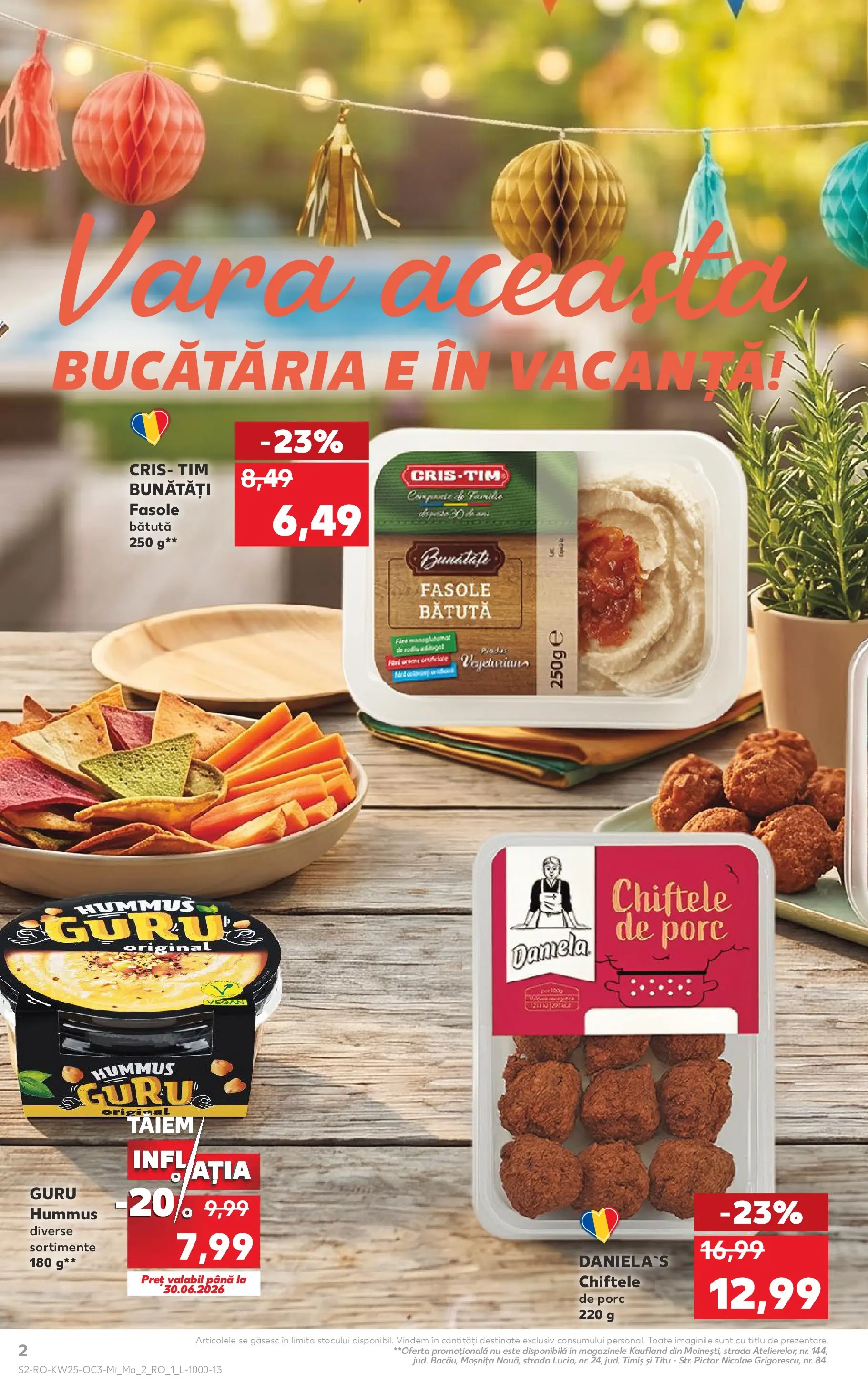 Catalog Kaufland 17 - 22 Iunie 2026 | Pagina 2 | Produse: Chiftele