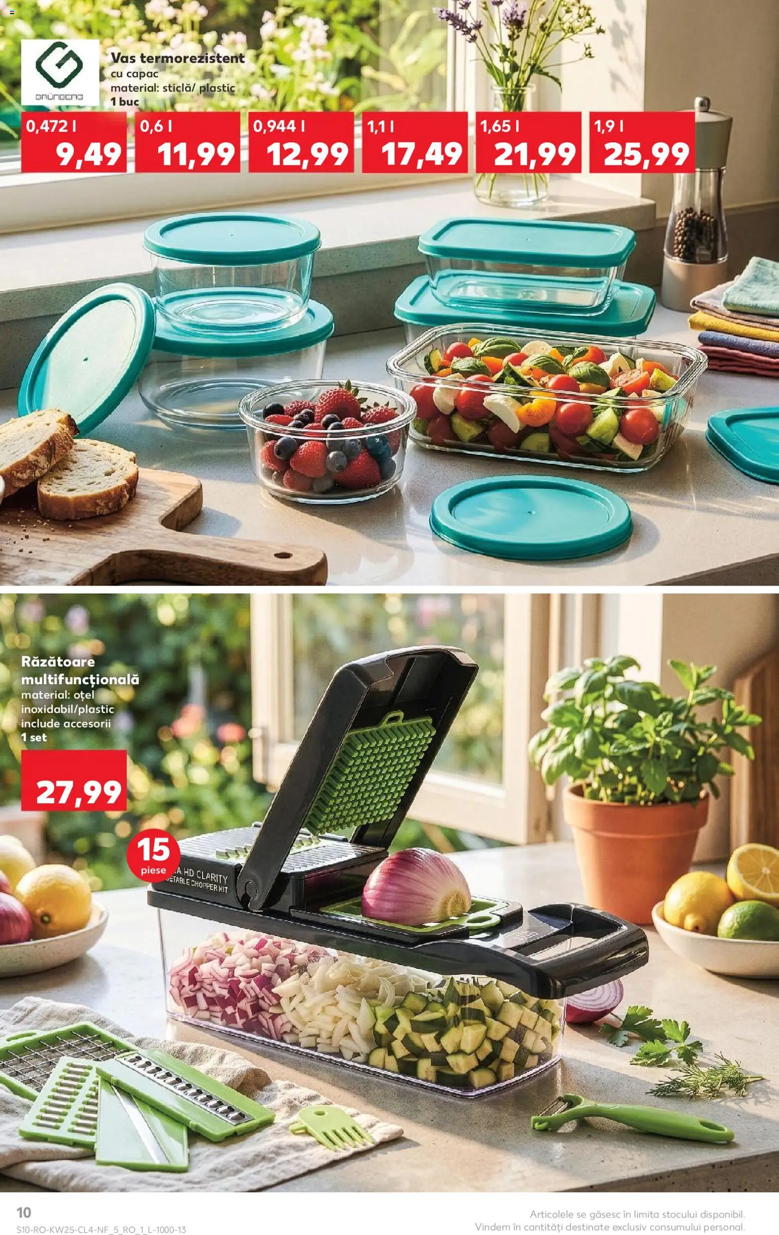 Catalog Kaufland 17 - 22 Iunie 2026 | Pagina 10 | Produse: Răzătoare
