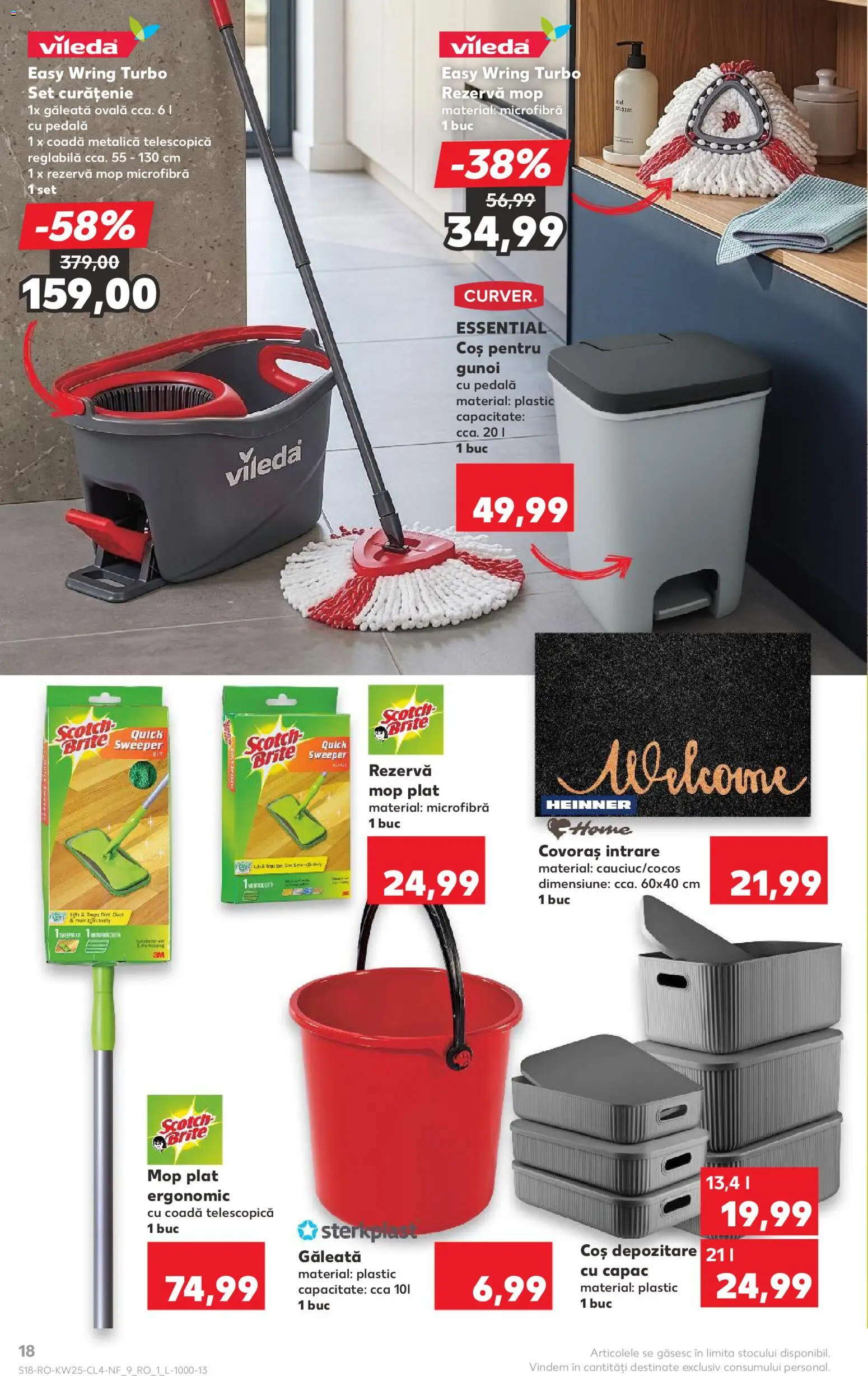 Catalog Kaufland 17 - 22 Iunie 2026 | Pagina 18 | Produse: Mop, Coș, Bisiklet Aparatları